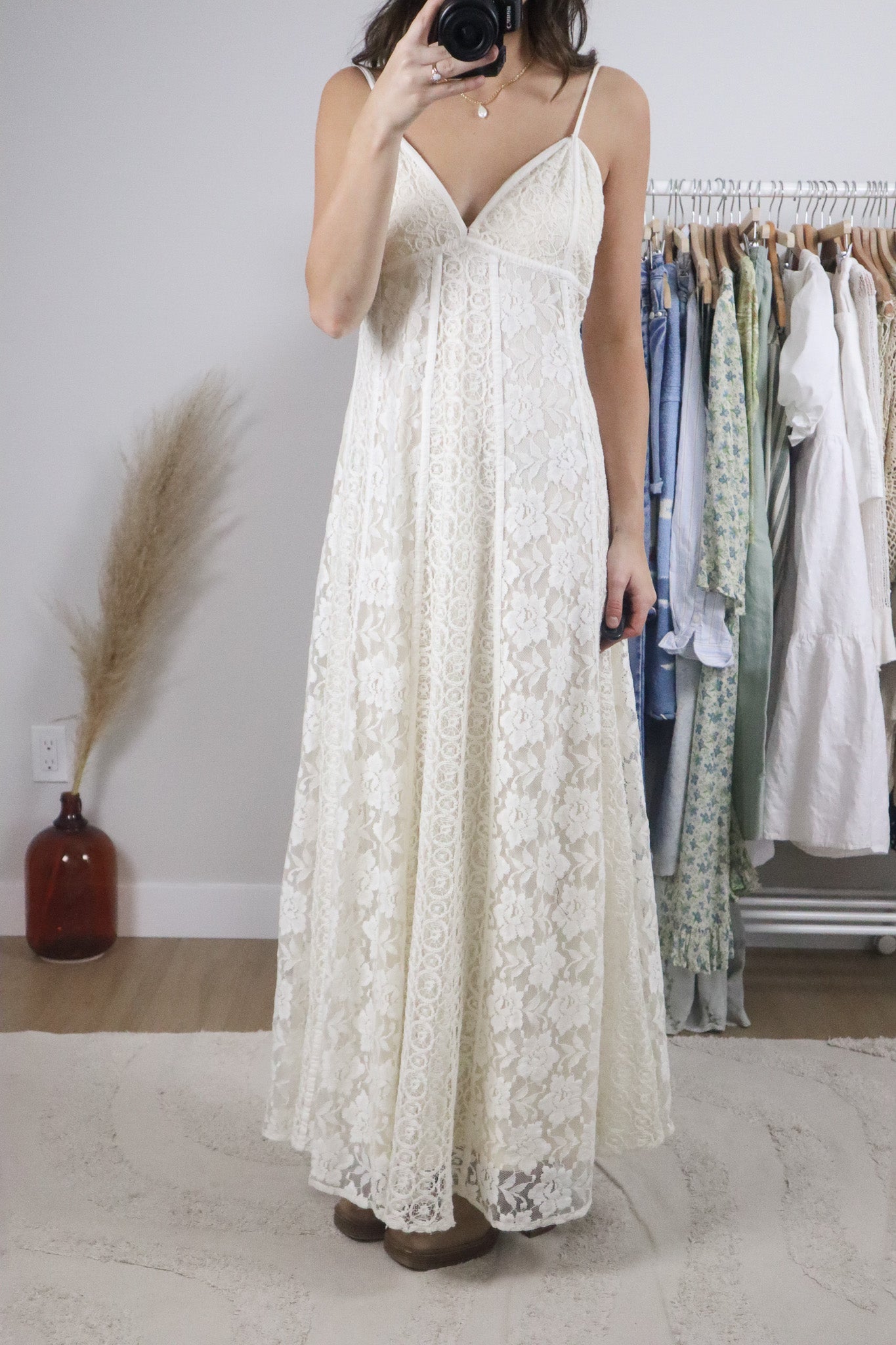 Vintage x Lace Maxi Dress (8)
