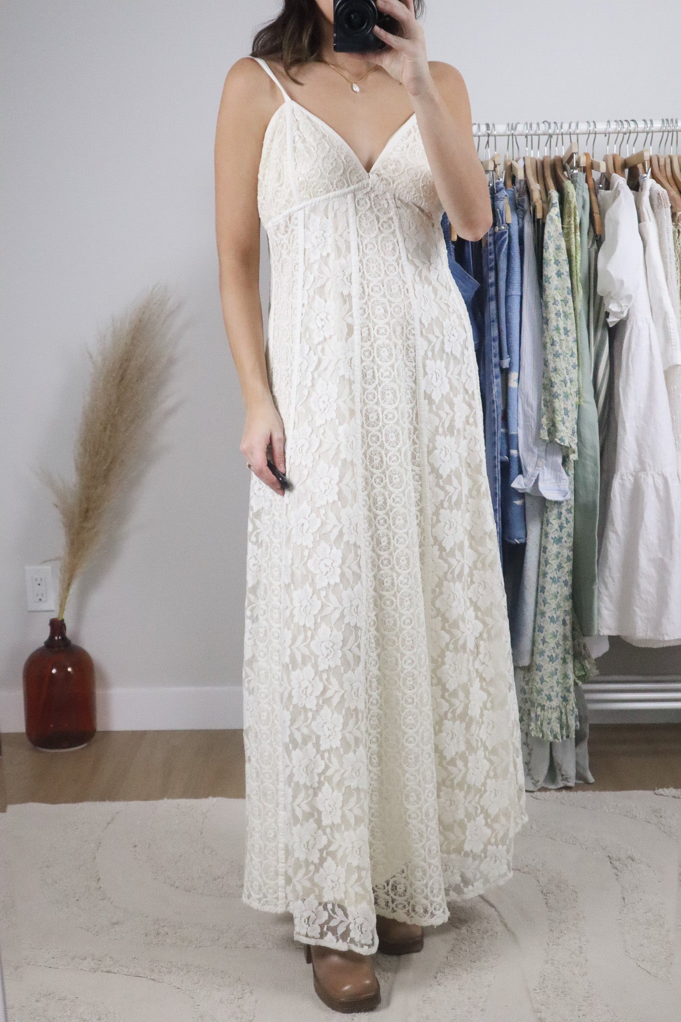 Vintage x Lace Maxi Dress (8)