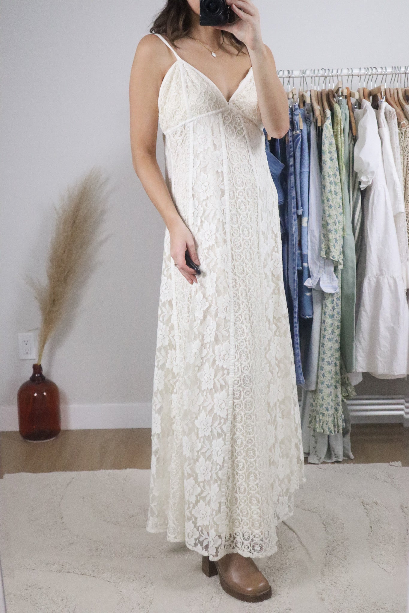 Vintage x Lace Maxi Dress (8)