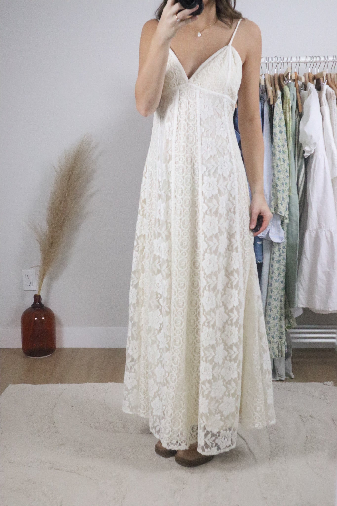 Vintage x Lace Maxi Dress (8)
