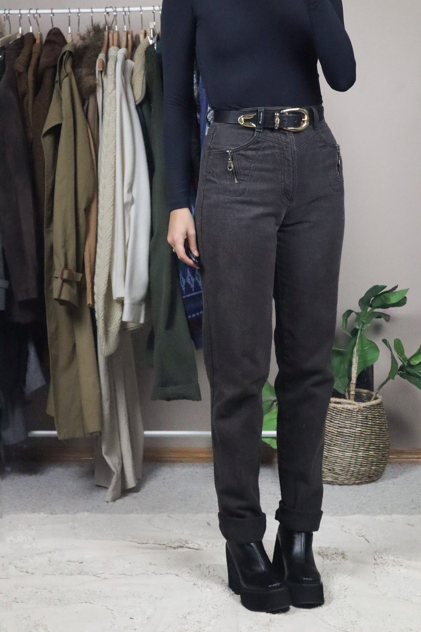 Vintage x Western Jeans (XS)