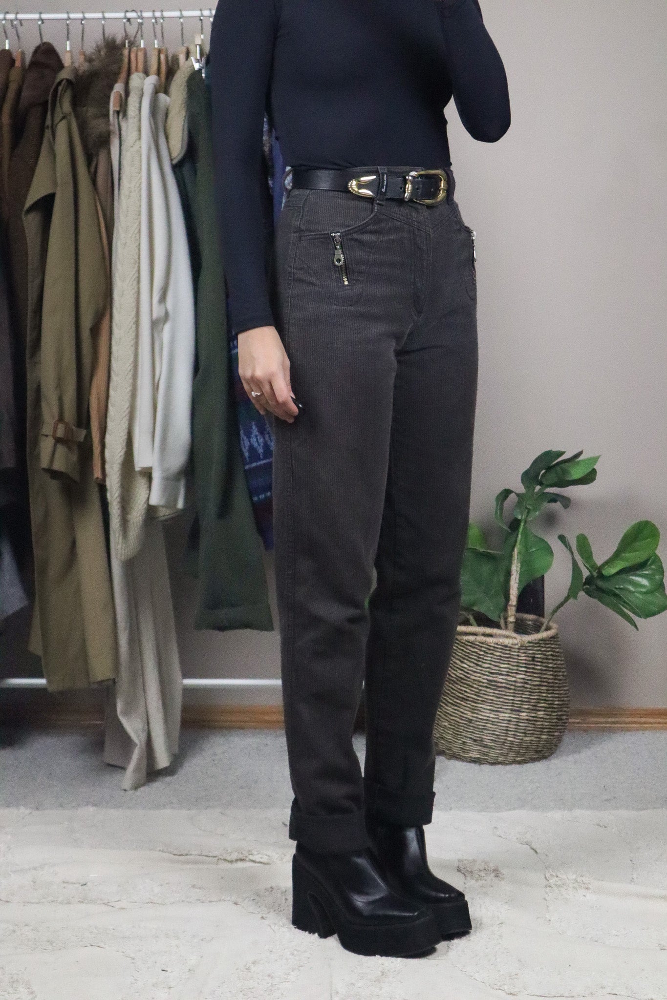 Vintage x Western Jeans (XS)