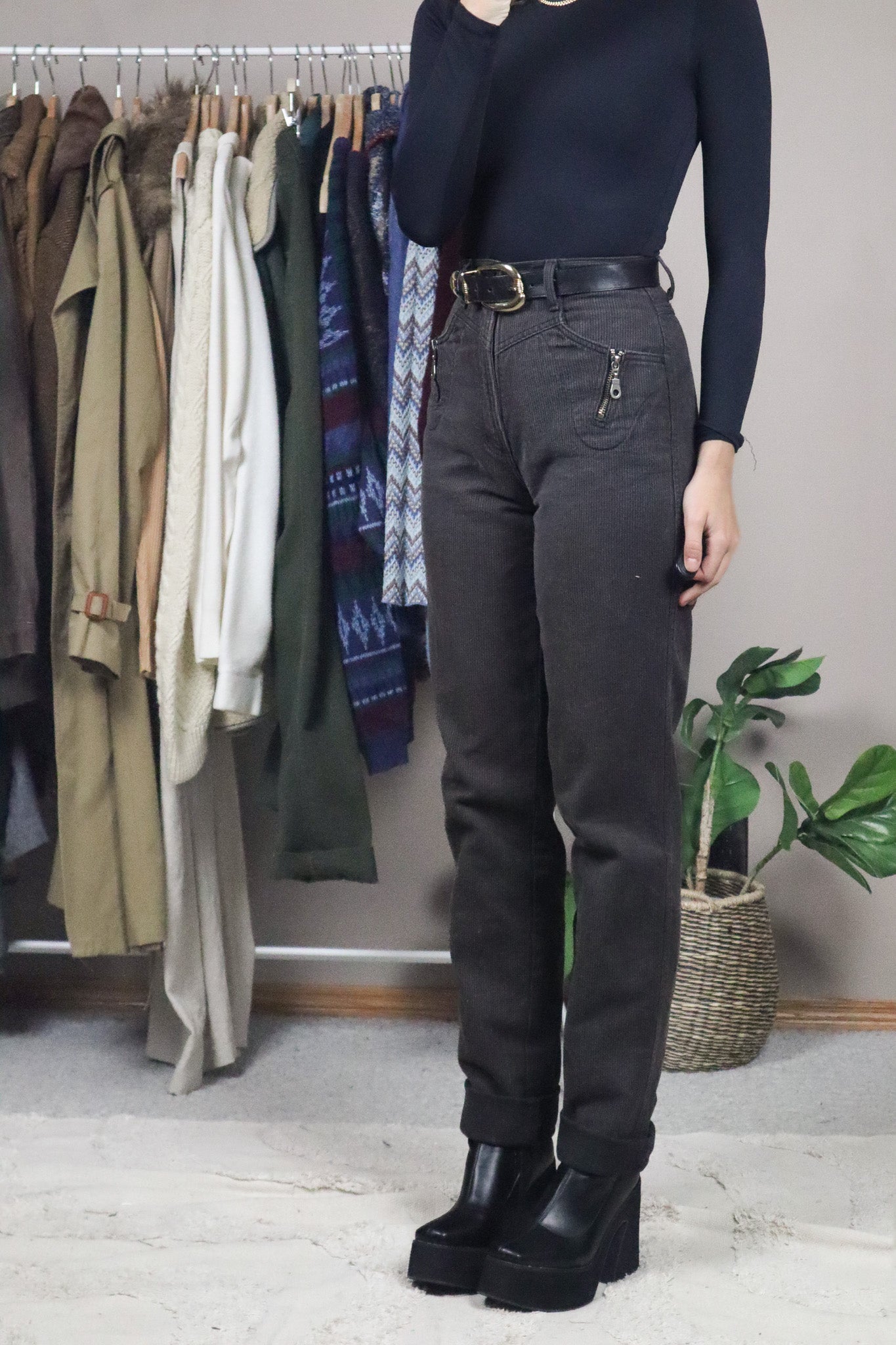 Vintage x Western Jeans (XS)