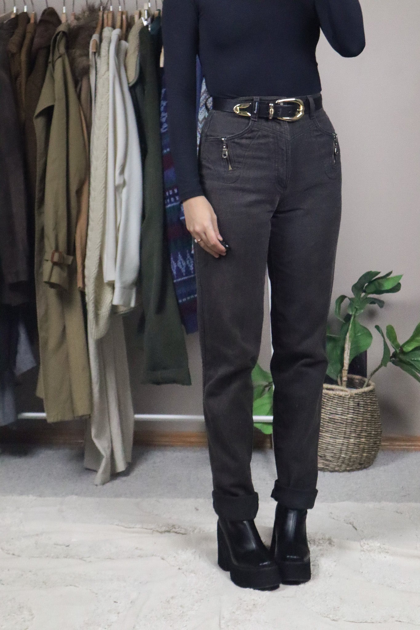 Vintage x Western Jeans (XS)