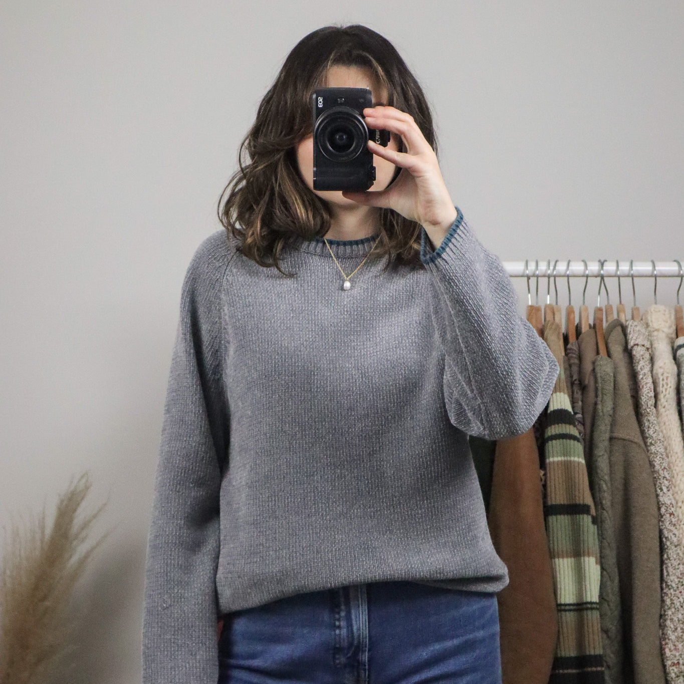 Vintage x Chenille Knit Sweater (S/M)