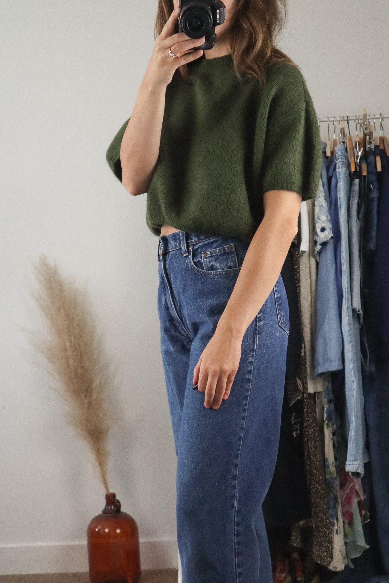 Made in Italy x Wool Cropped Short-Sleeve (S-L)