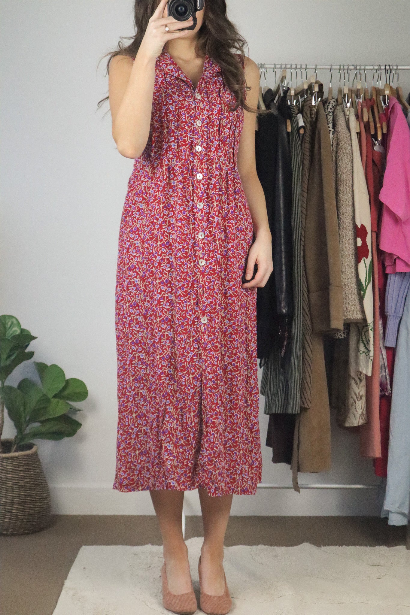 Vintage x Floral Maxi Dress (4)