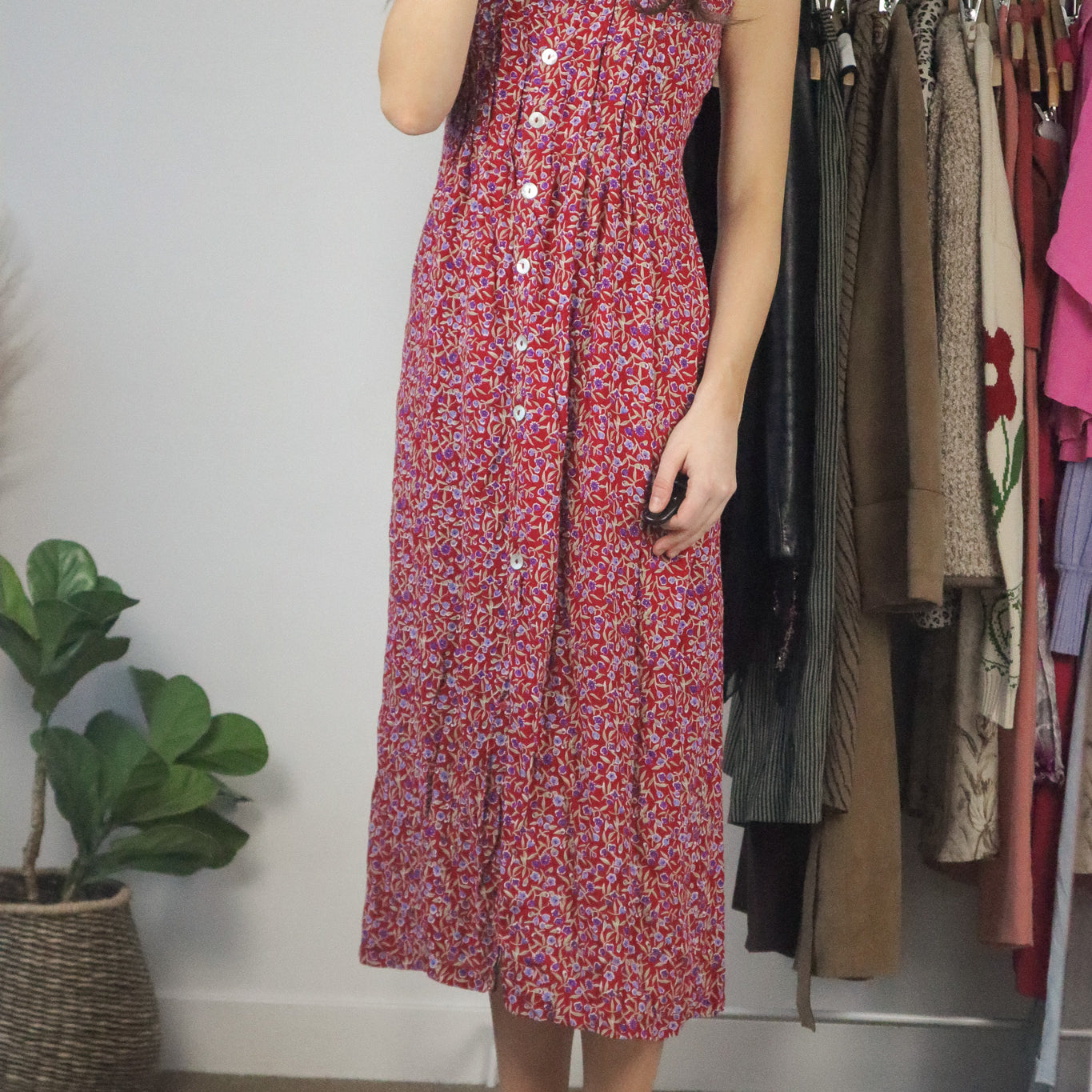 Vintage x Floral Maxi Dress (4)