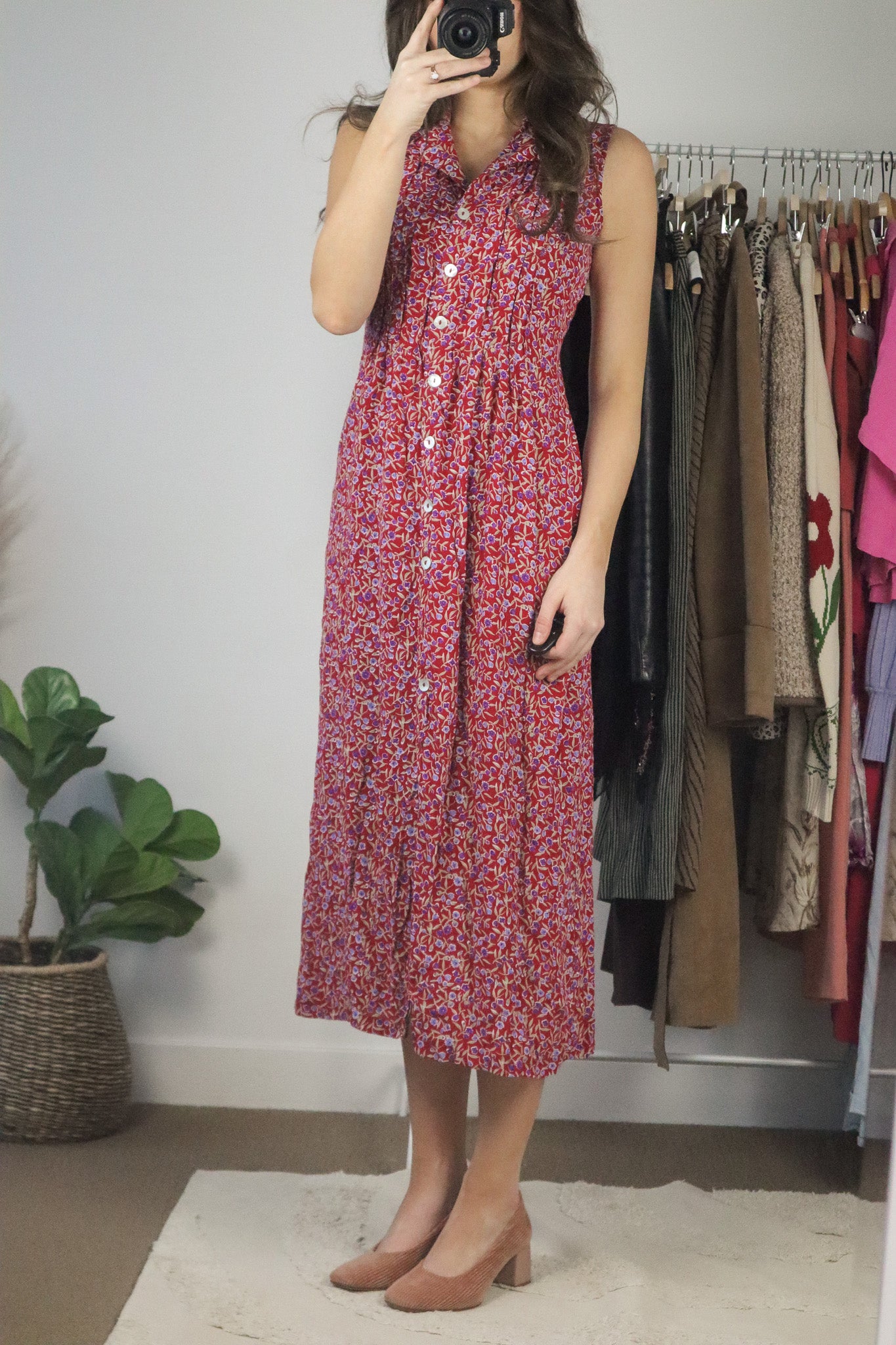 Vintage x Floral Maxi Dress (4)
