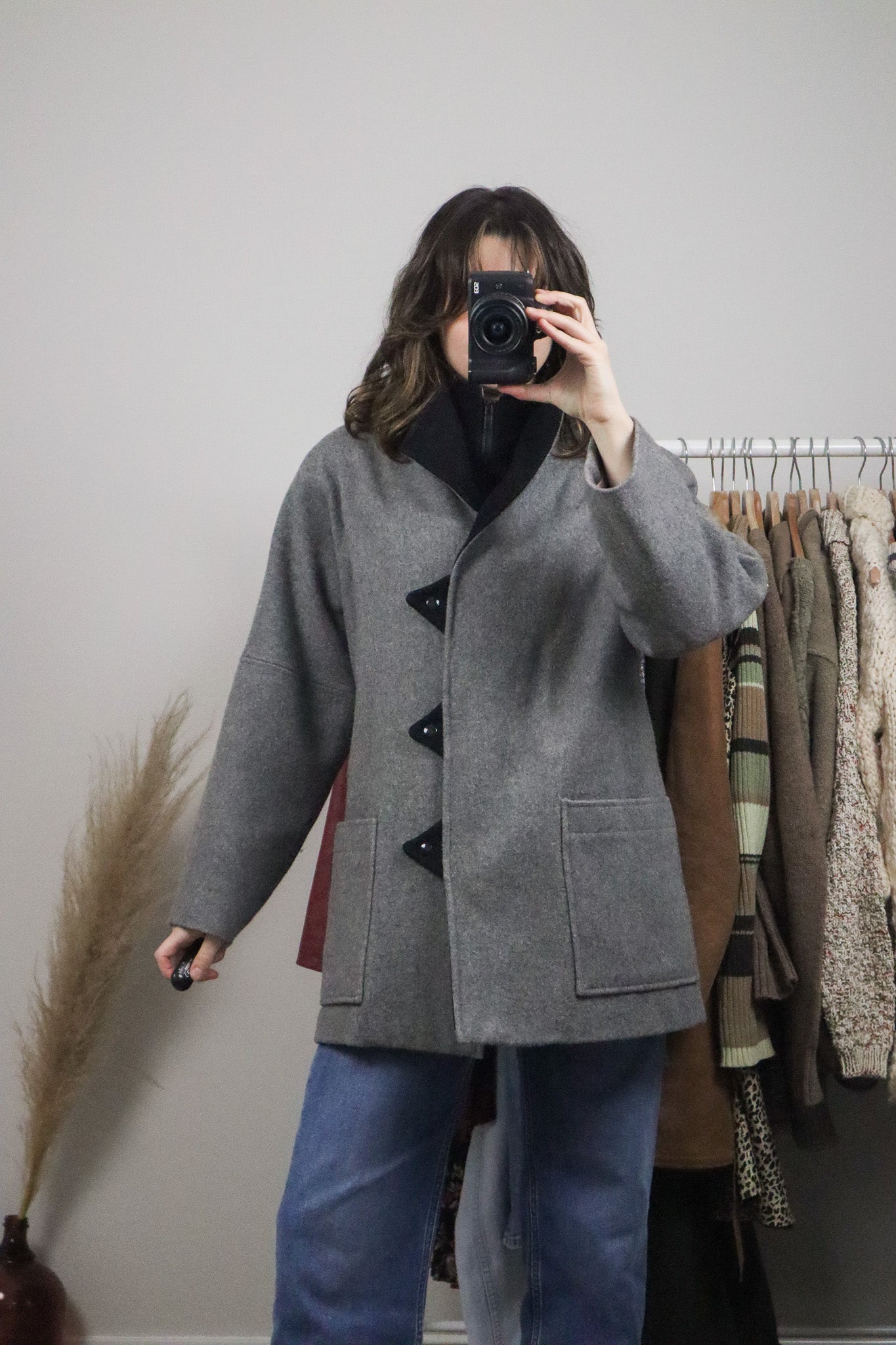 Made in Canada x Vintage x Wool Blend Coat (10-14)