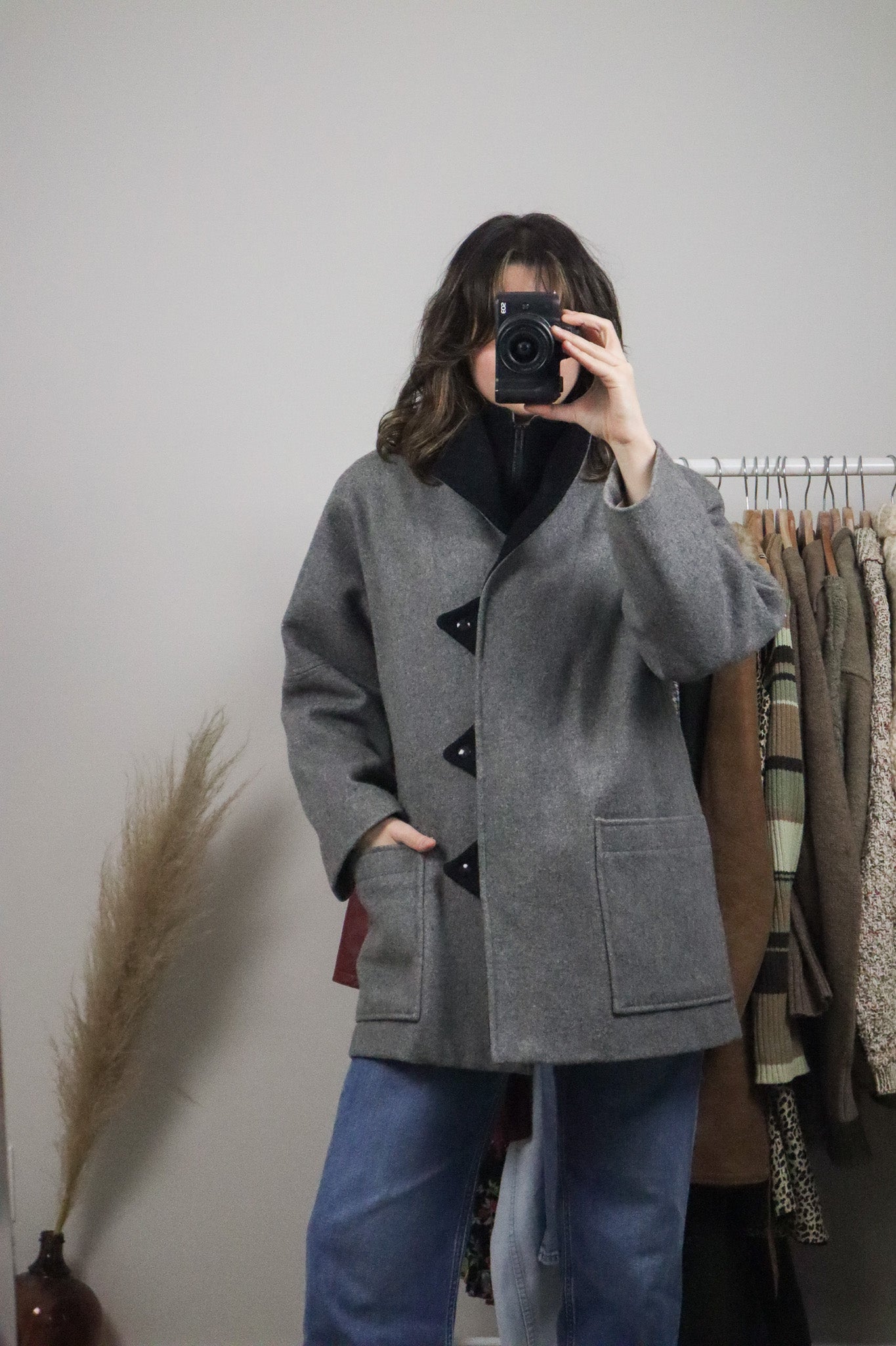 Made in Canada x Vintage x Wool Blend Coat (10-14)