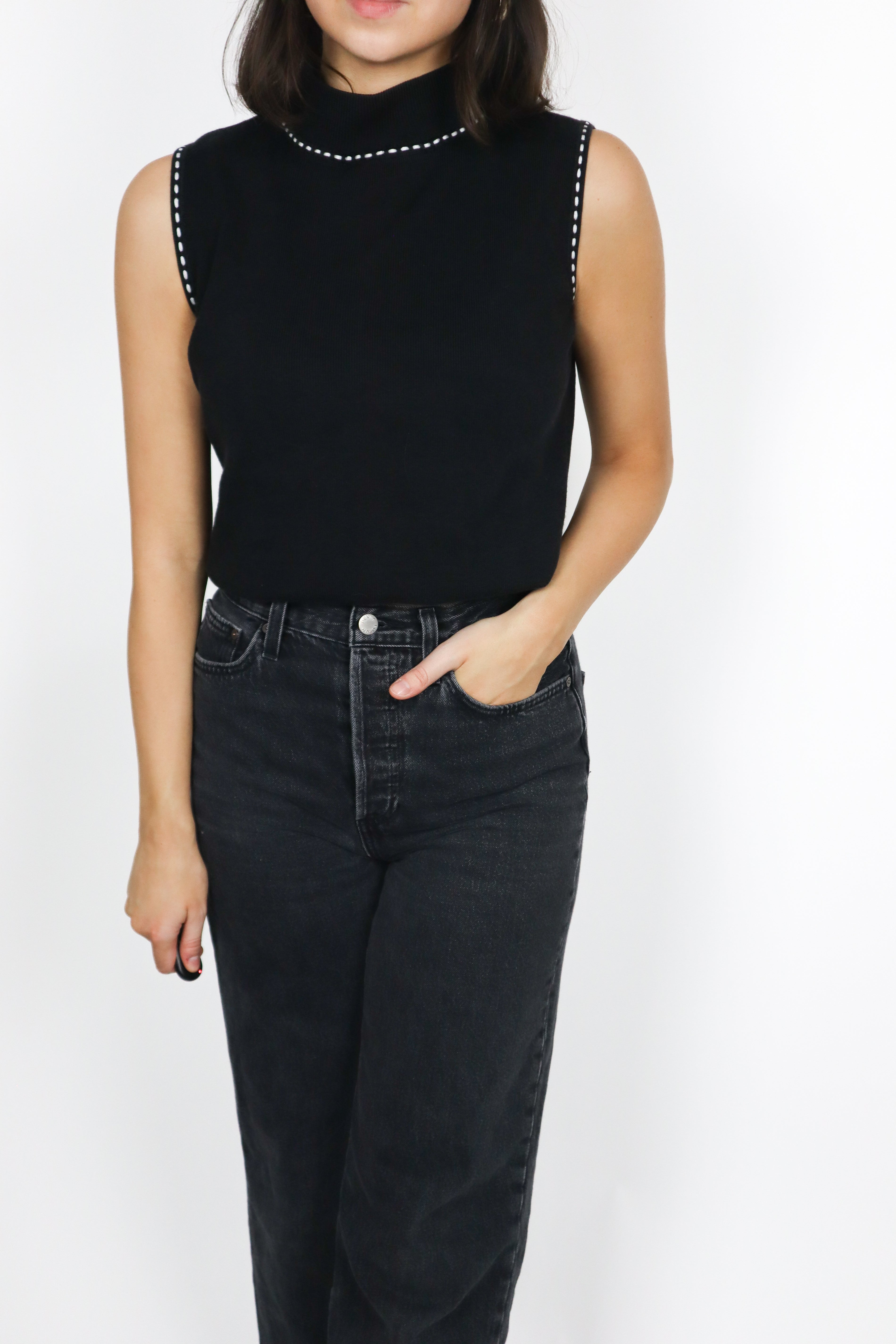 Vintage x Stitched Tank (S/M)