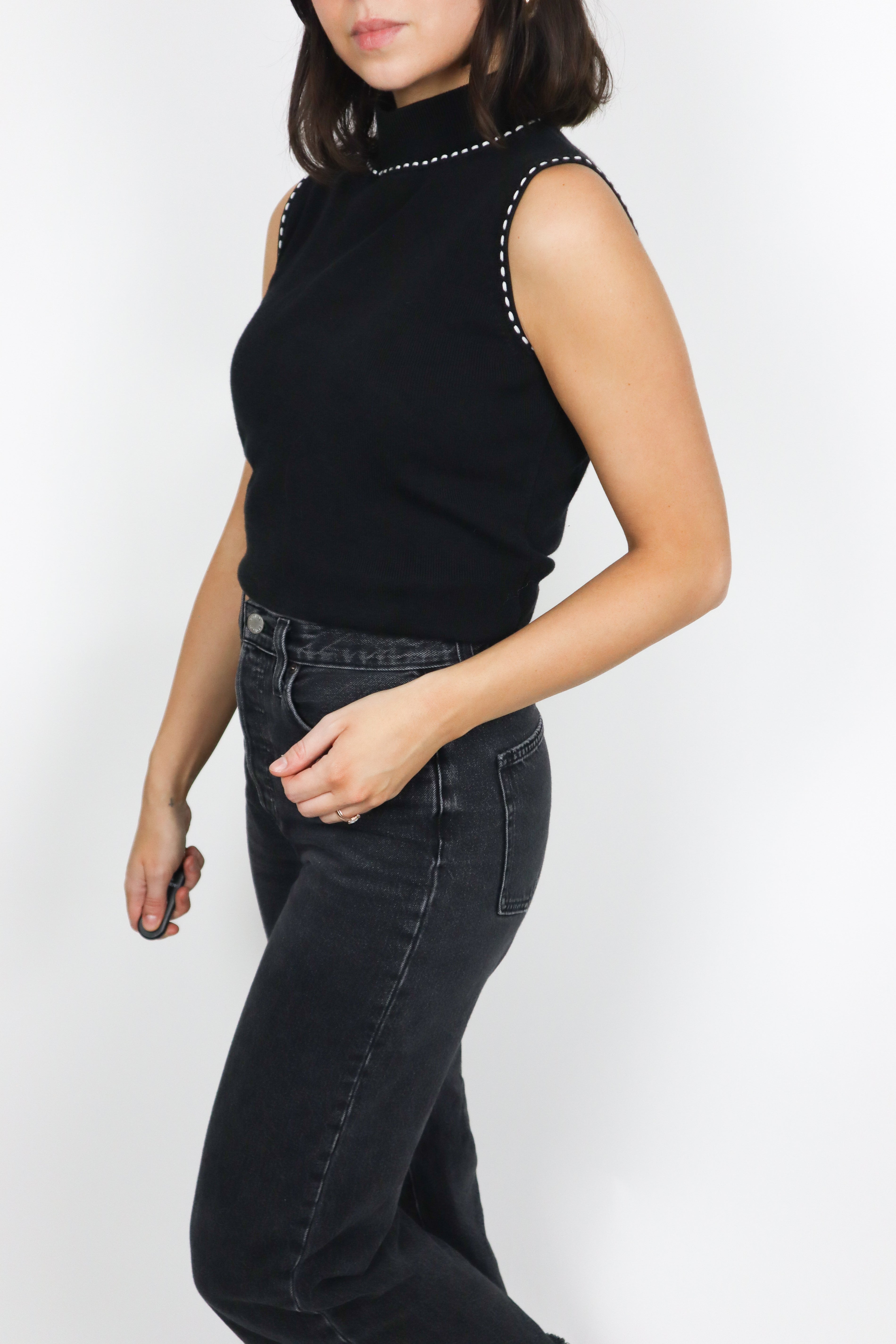 Vintage x Stitched Tank (S/M)
