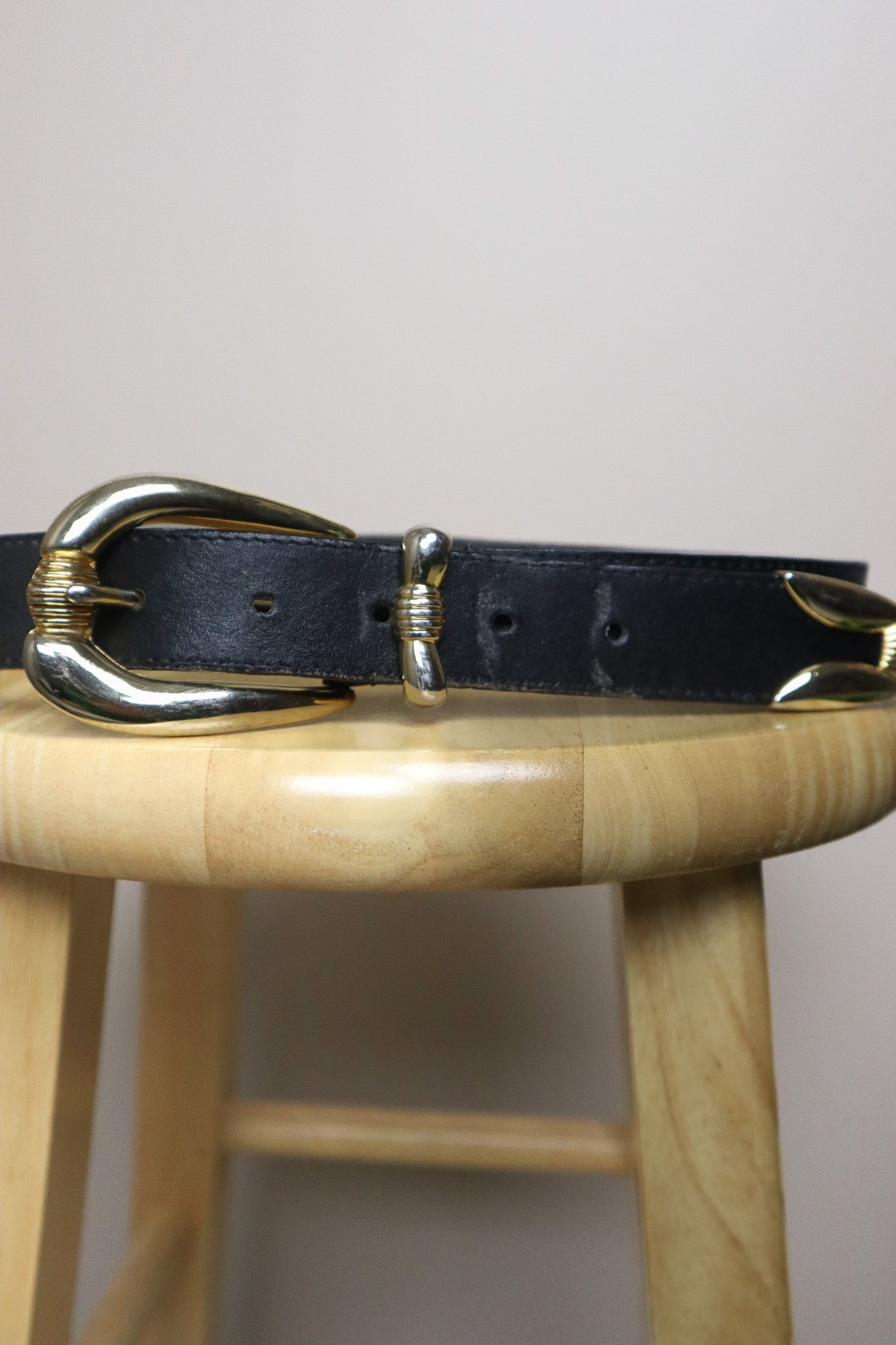 Vintage x Leather Belt (S)