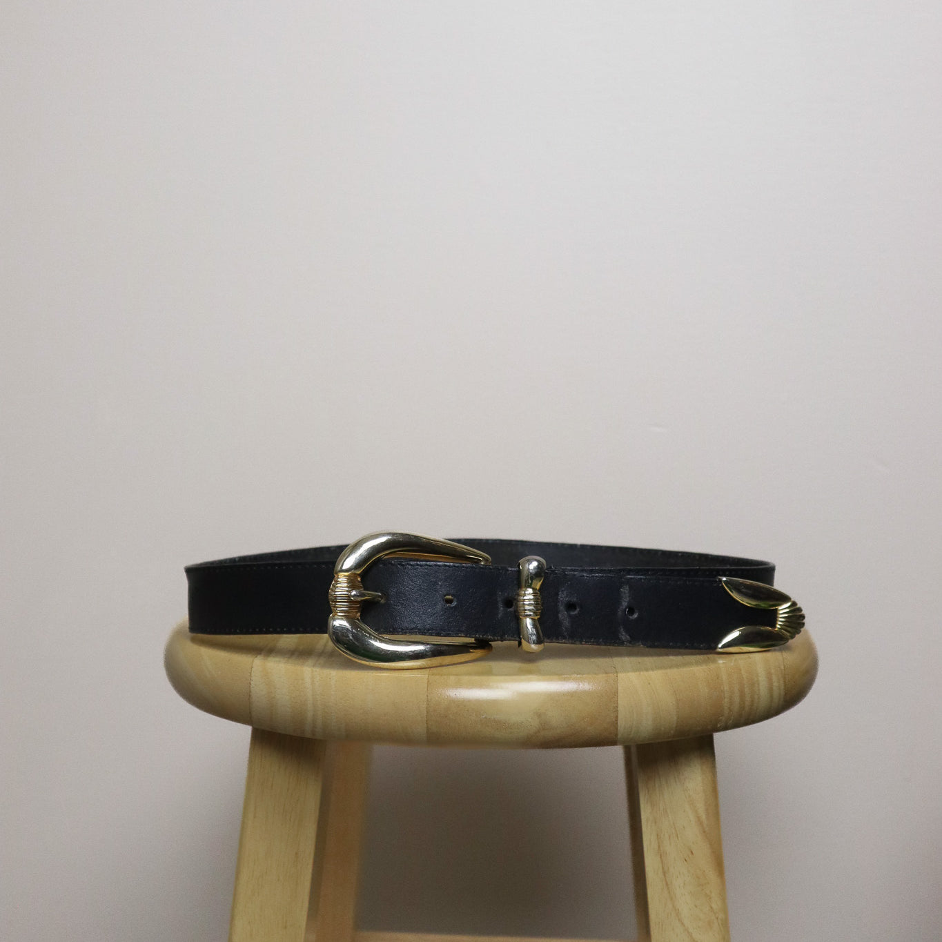 Vintage x Leather Belt (S)