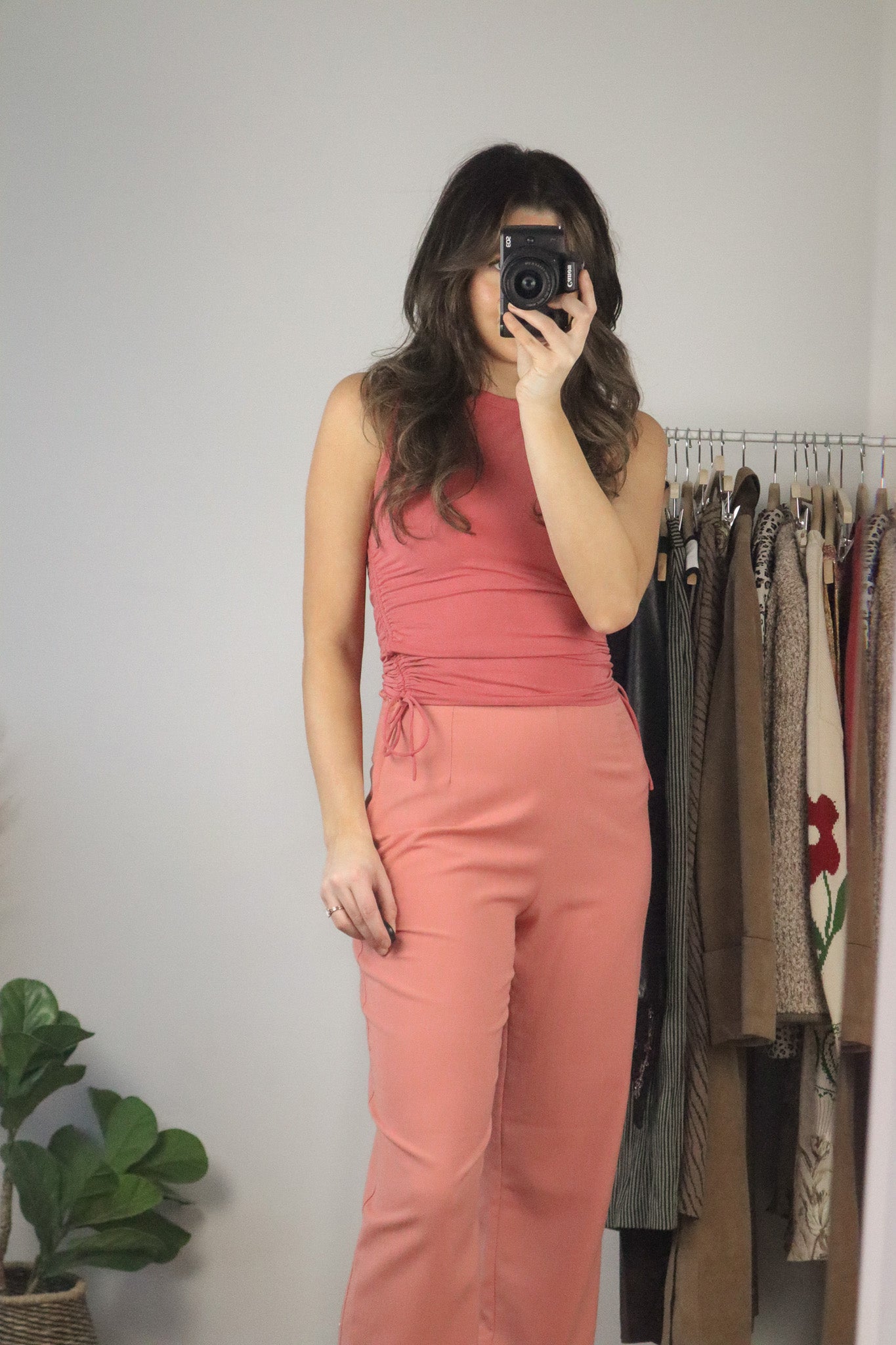 Modern x Wilfred Ruched Tank (XS)