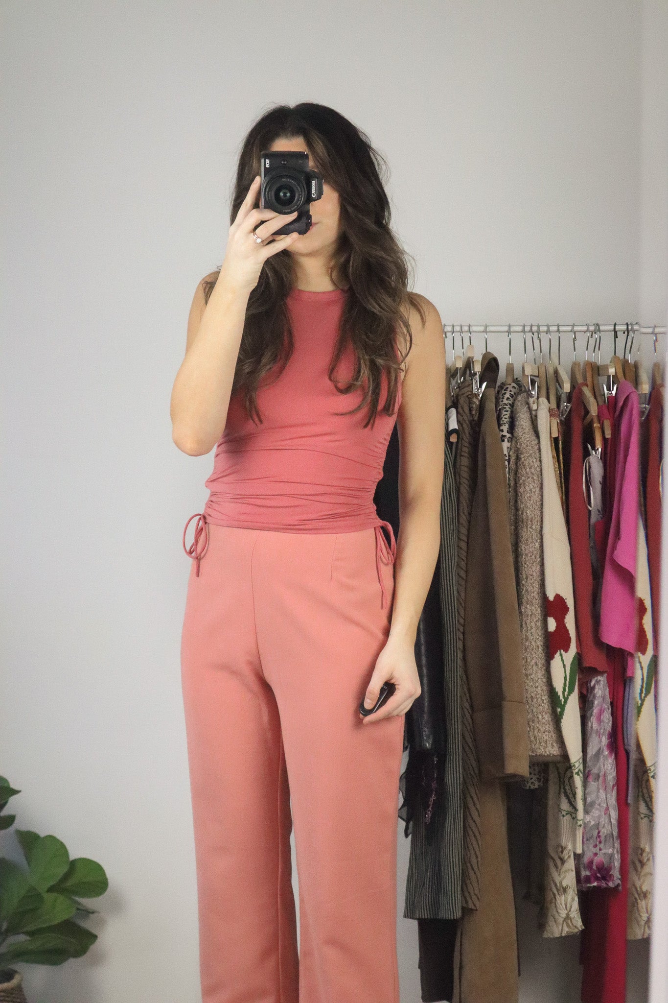 Modern x Wilfred Ruched Tank (XS)