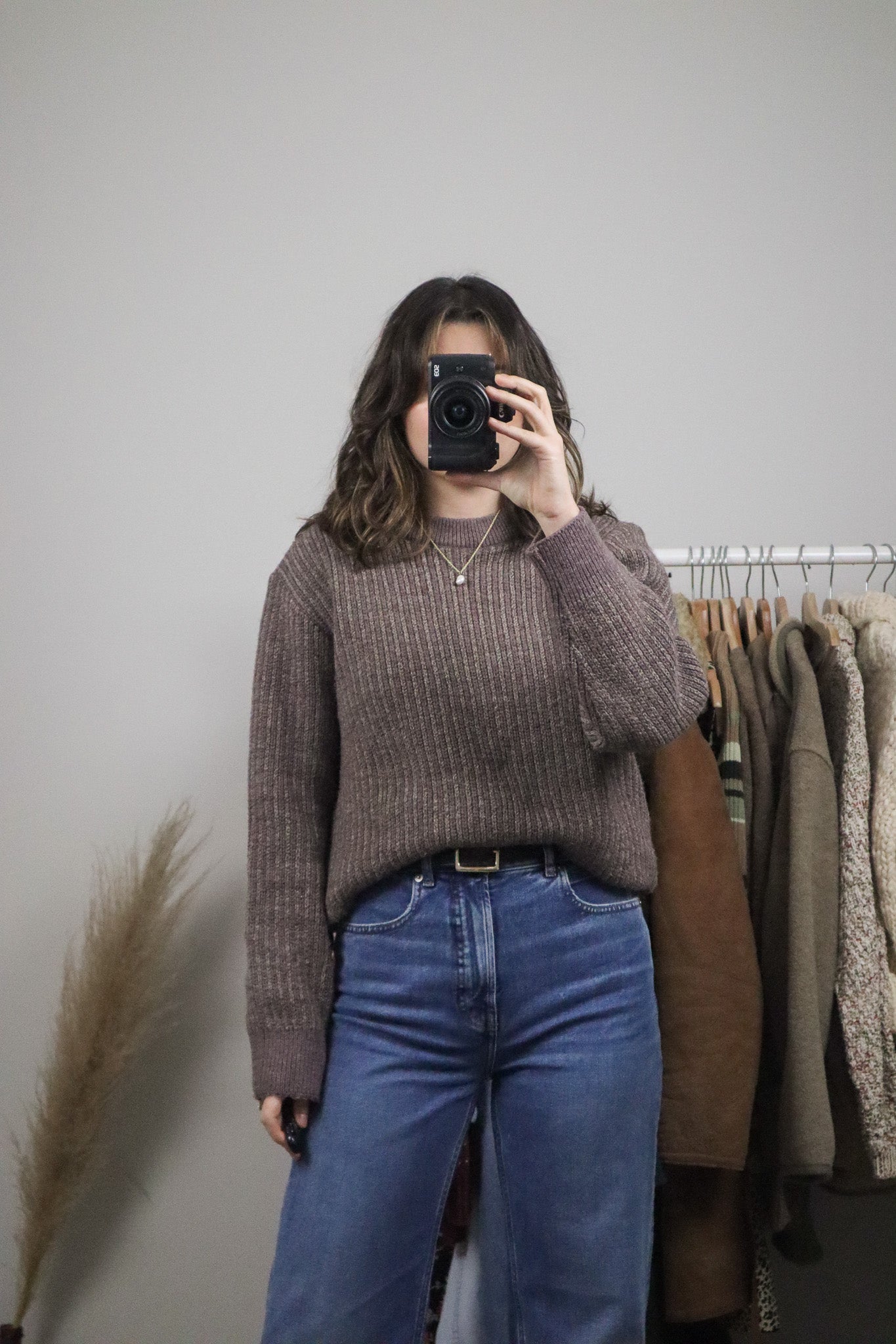 Vintage x Textured Wool Blend Knit (S)