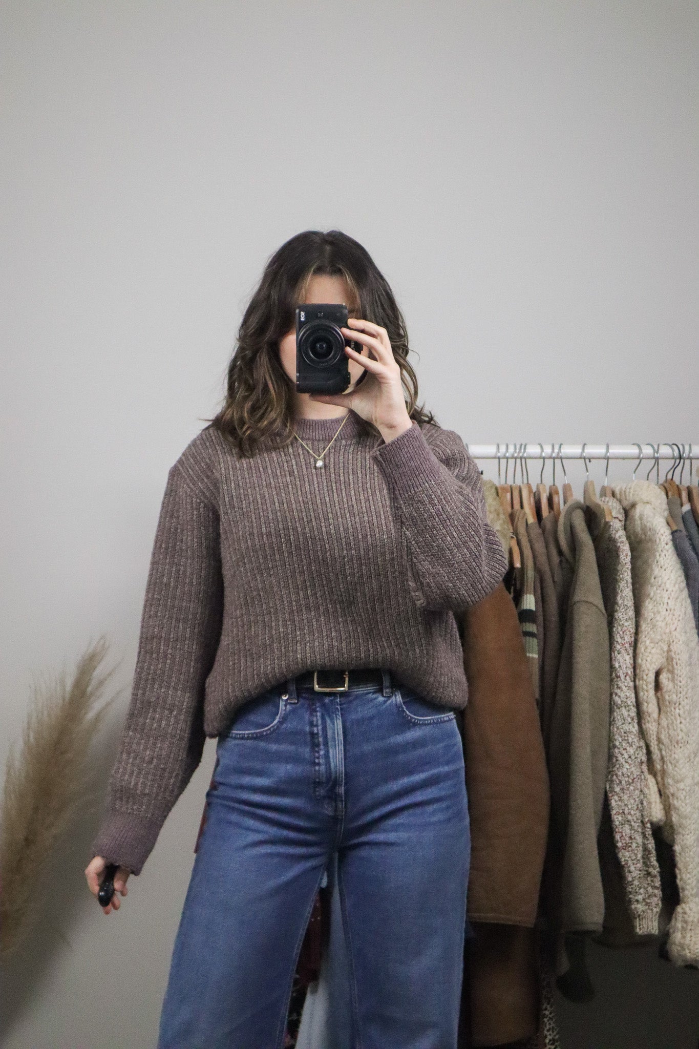 Vintage x Textured Wool Blend Knit (S)