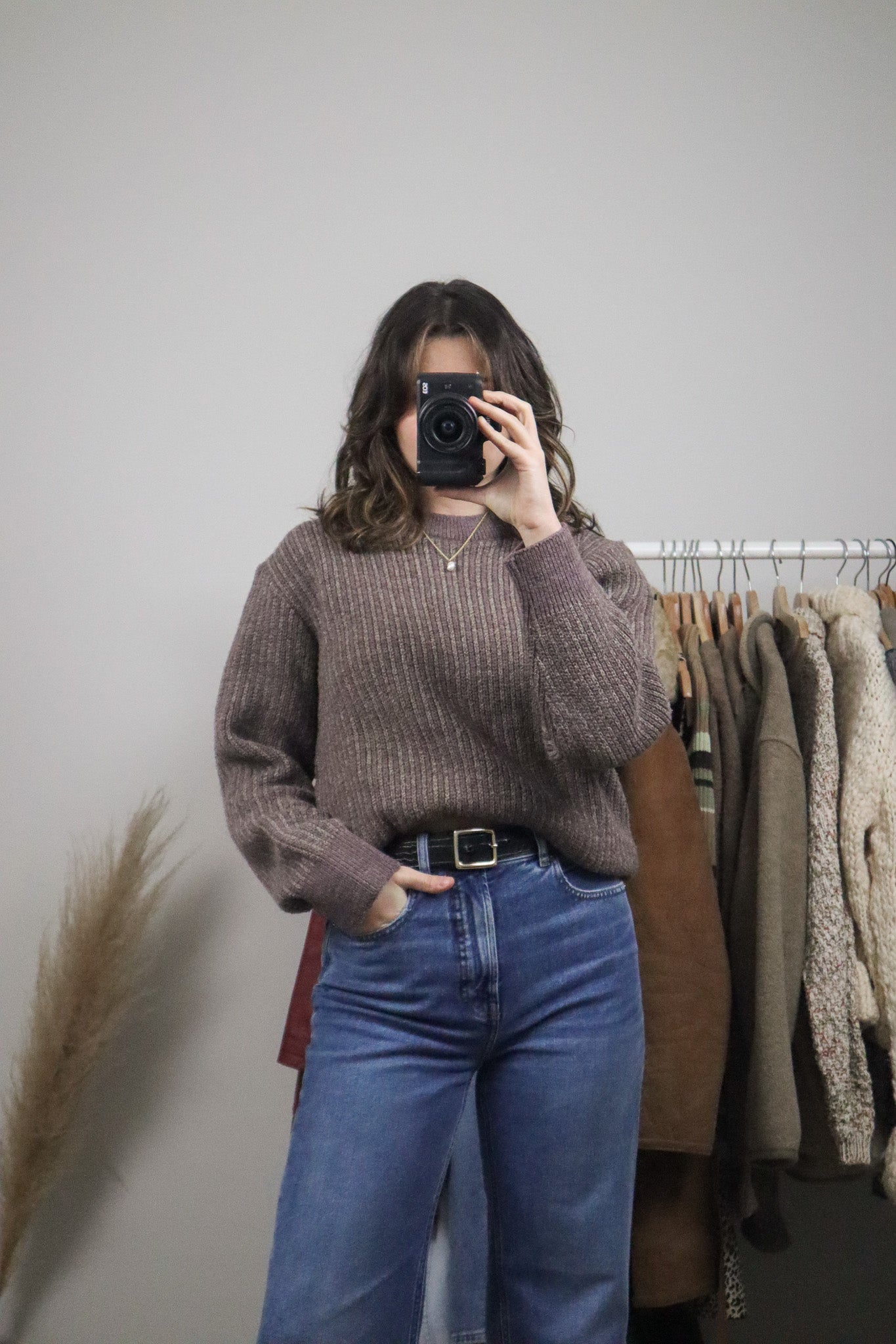 Vintage x Textured Wool Blend Knit (S)