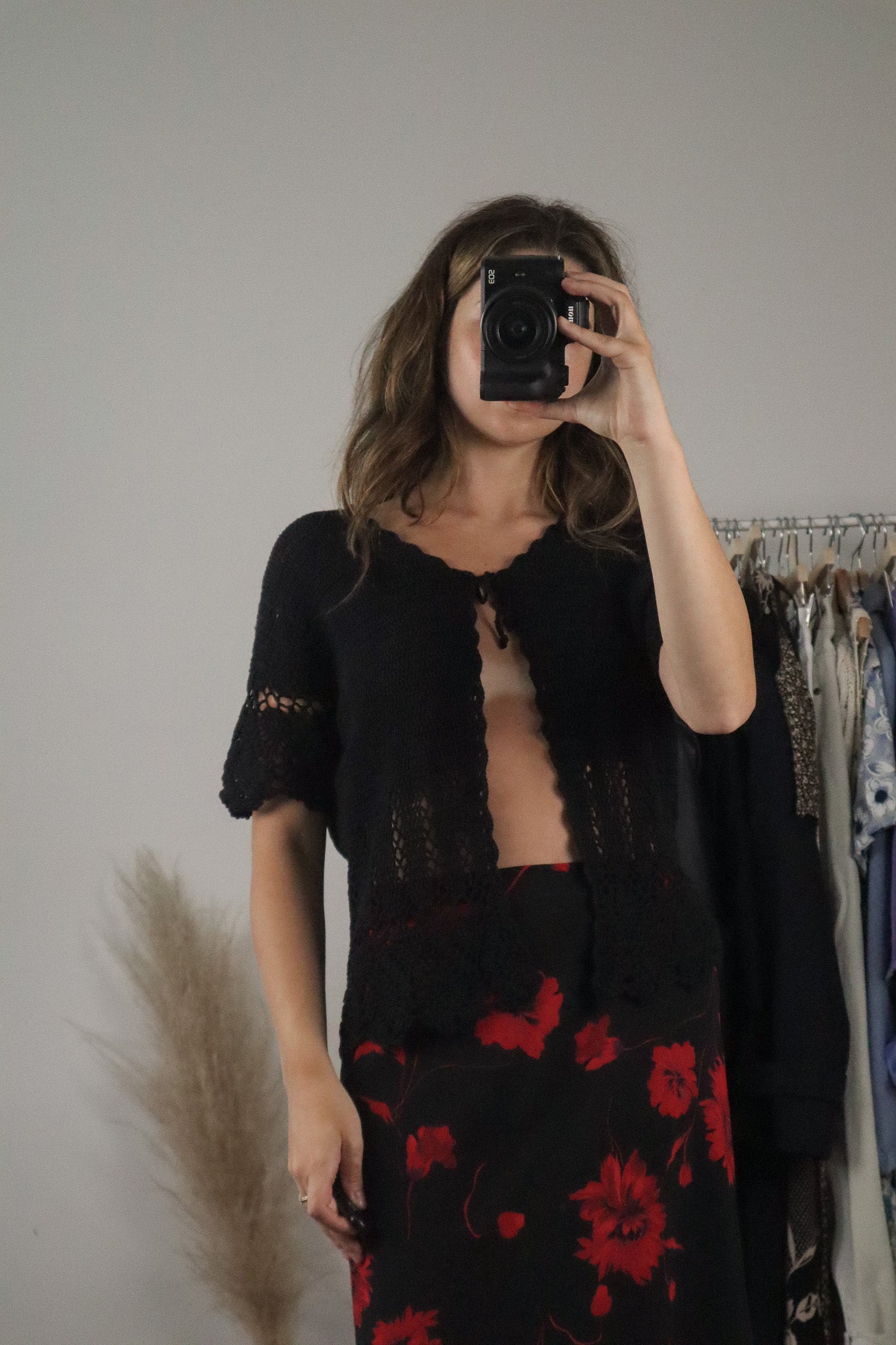 Vintage x Crochet Cardi (S/M)