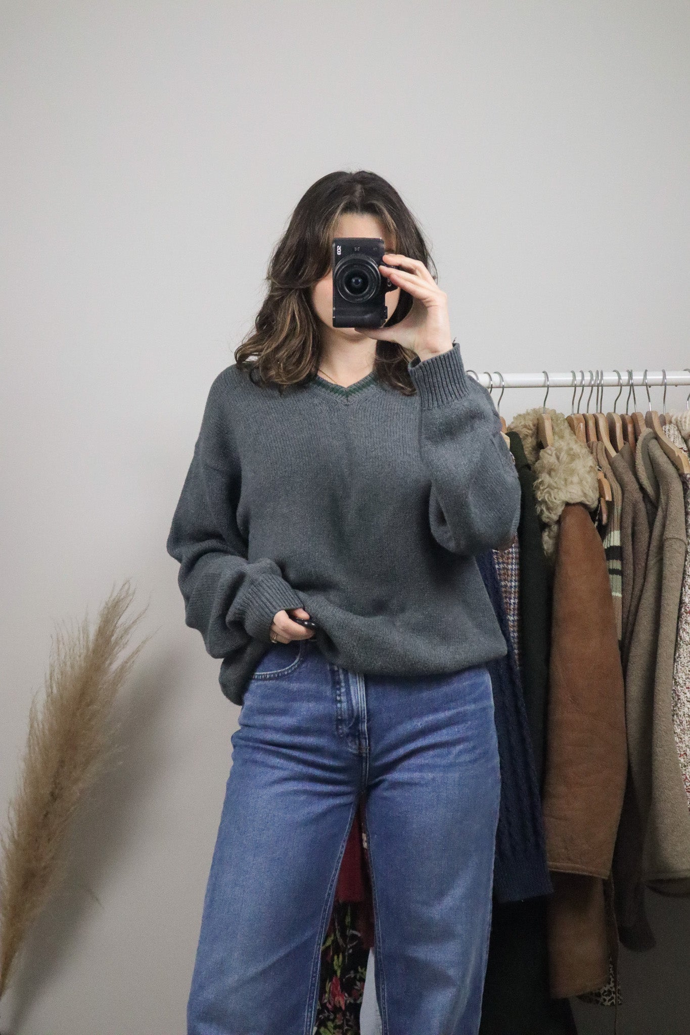 Vintage x Cotton Knit Sweater (M)