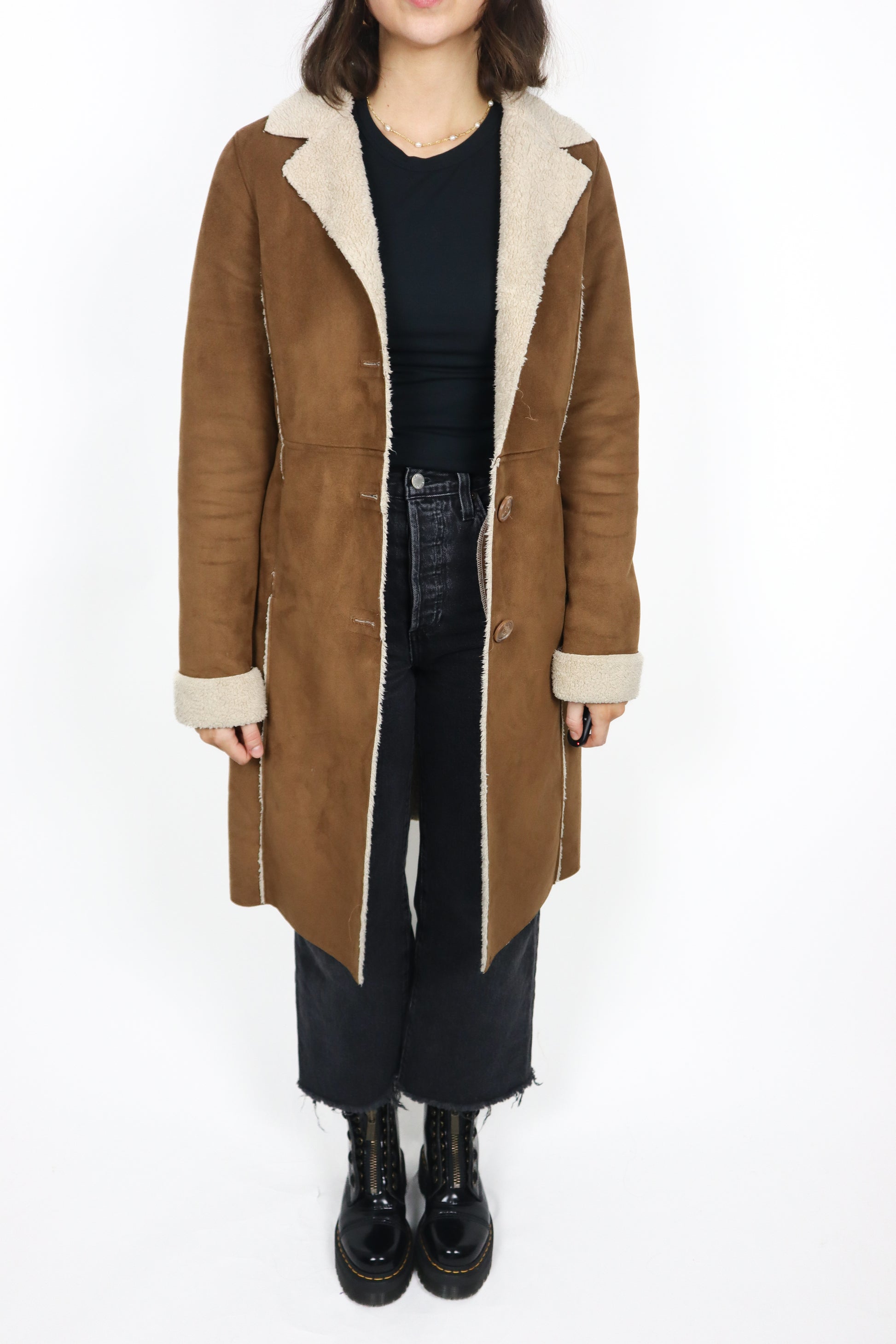 Vintage x Sherpa Lined Jacket (XS/S)