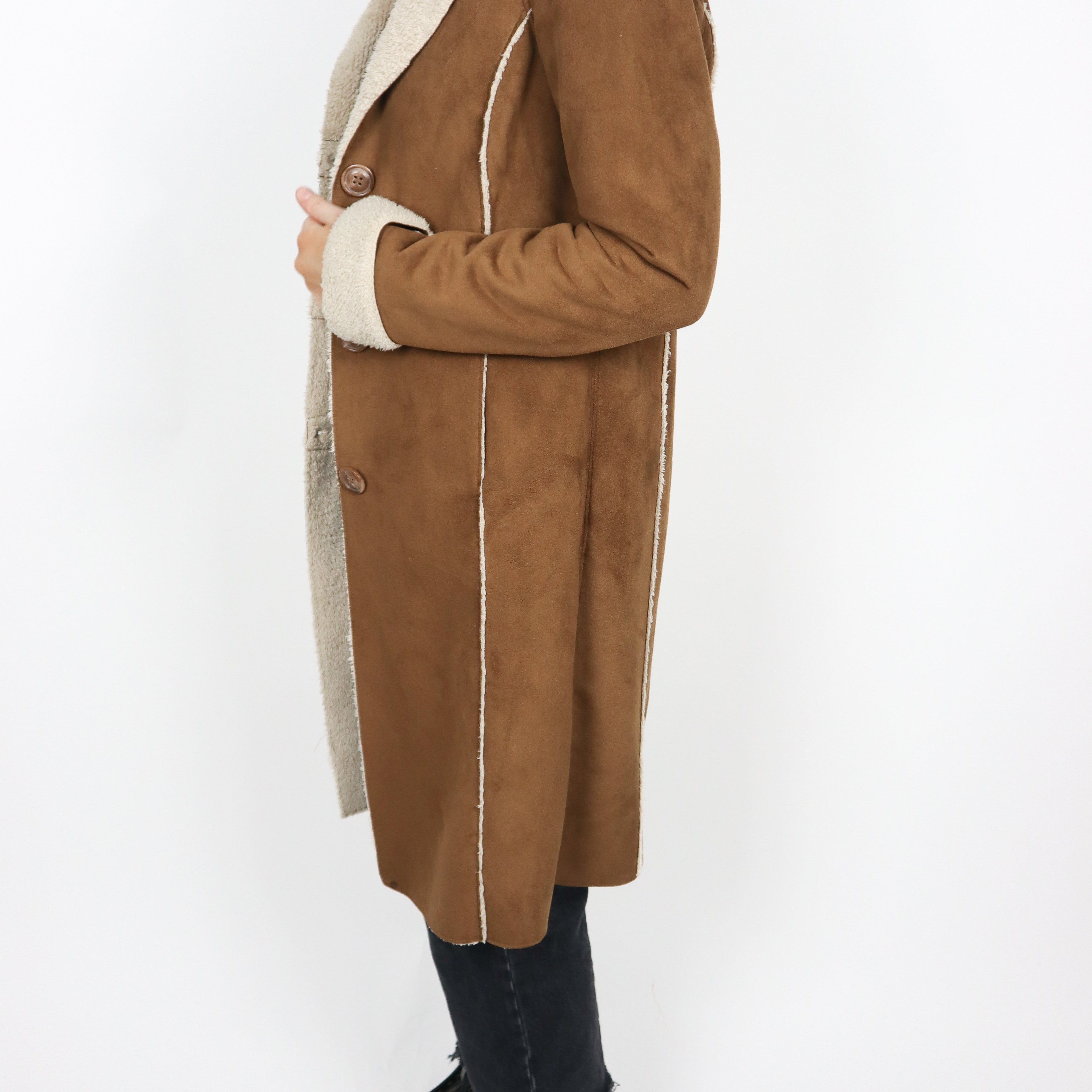 Vintage x Sherpa Lined Jacket (XS/S)