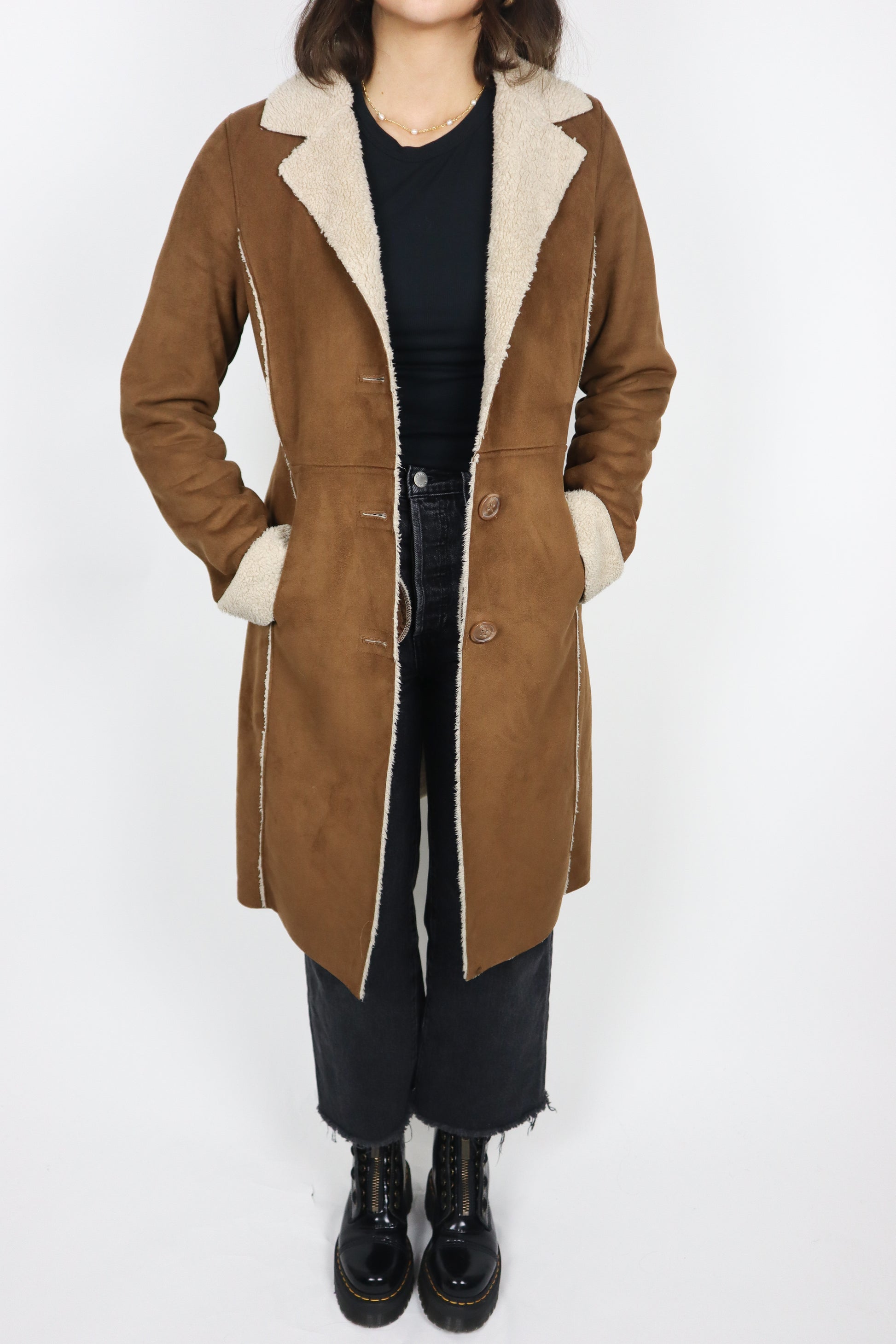 Vintage x Sherpa Lined Jacket (XS/S)