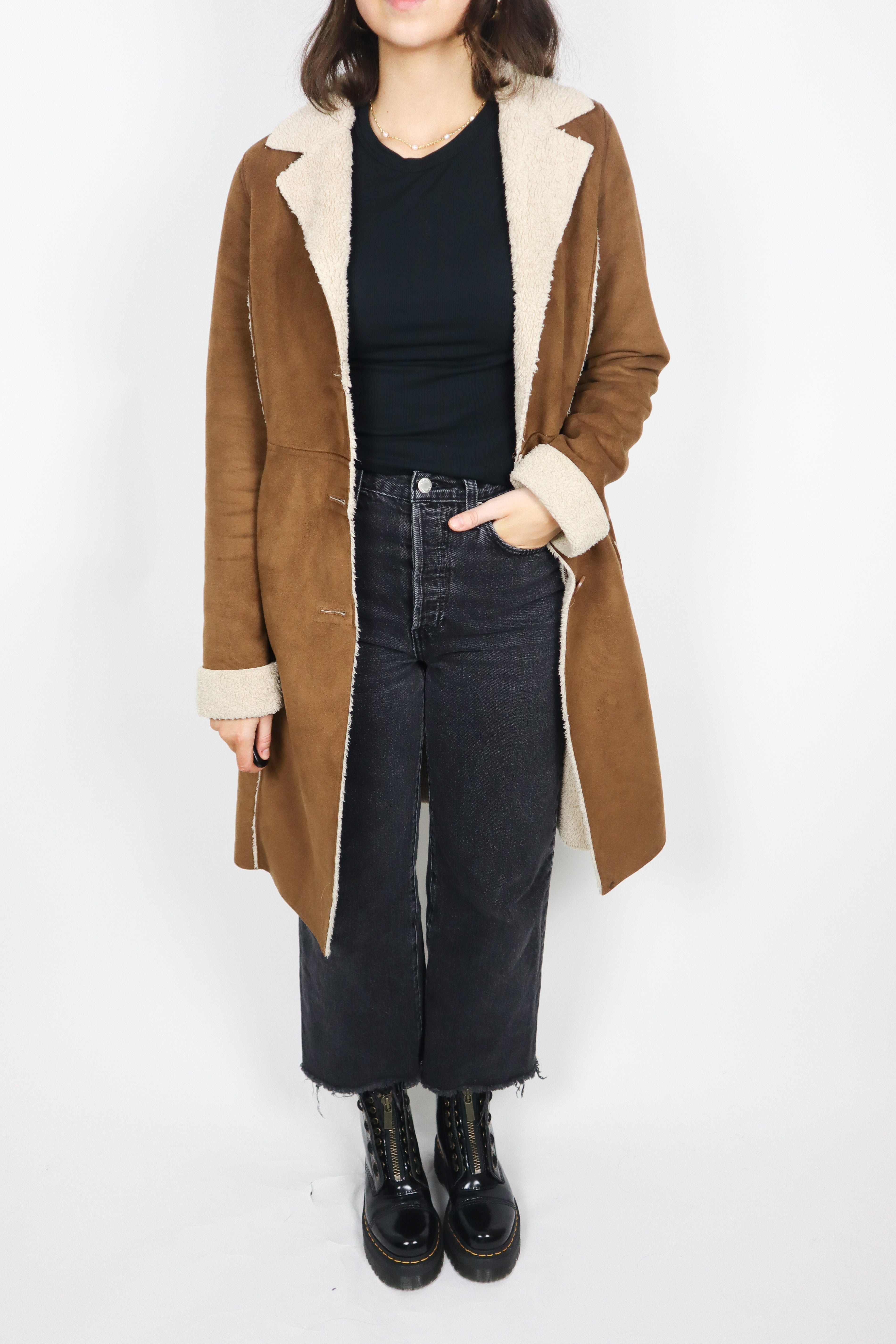 Vintage x Sherpa Lined Jacket (XS/S)