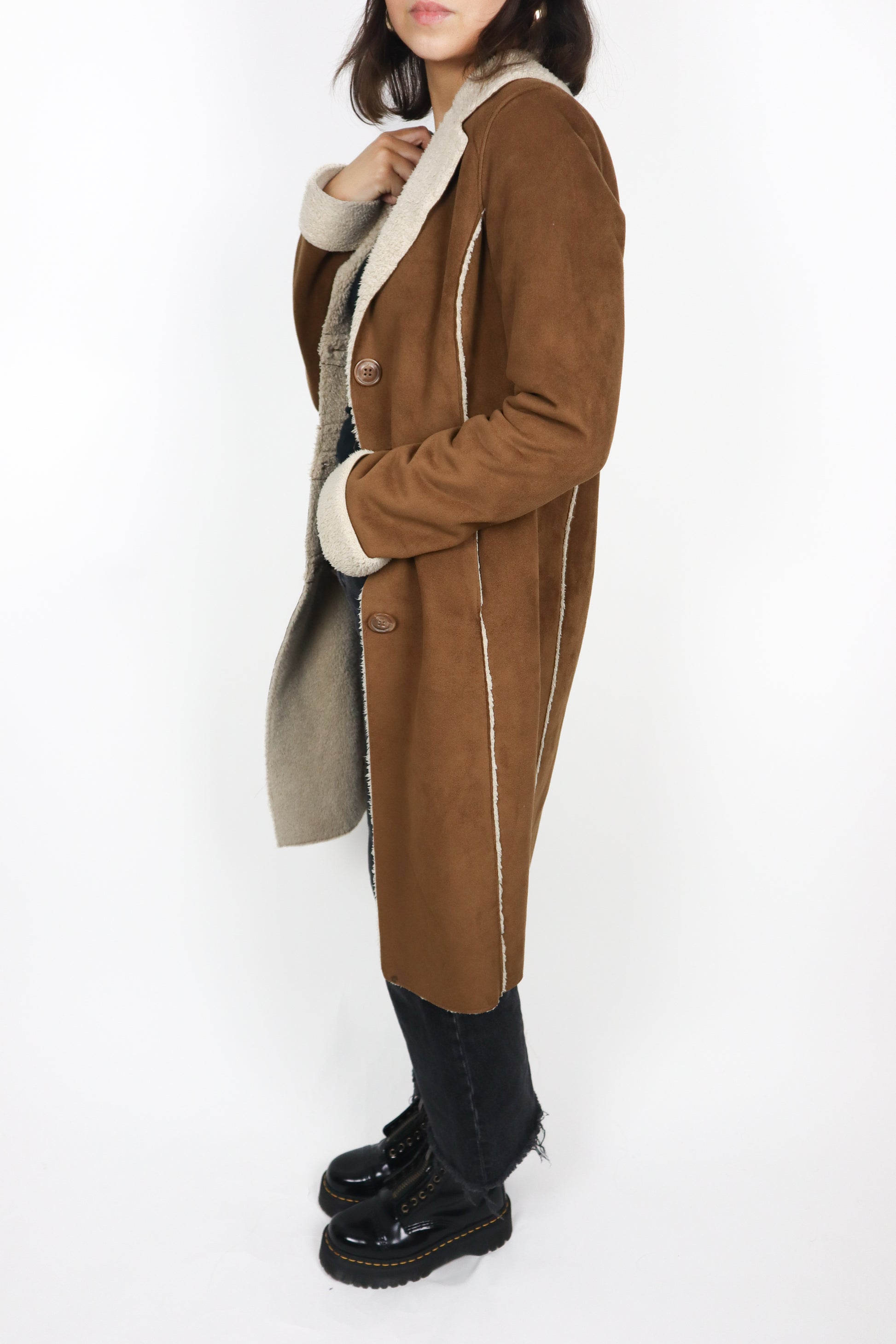 Vintage x Sherpa Lined Jacket (XS/S)