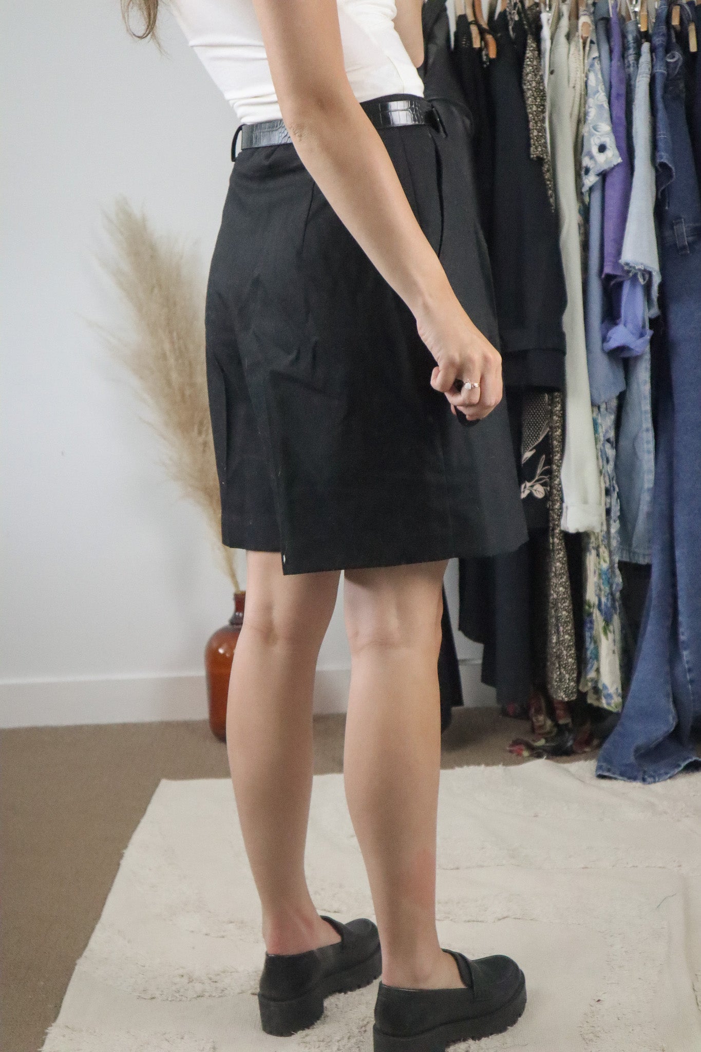 Made in Canada x Vintage x Wool Trouser Shorts (8)