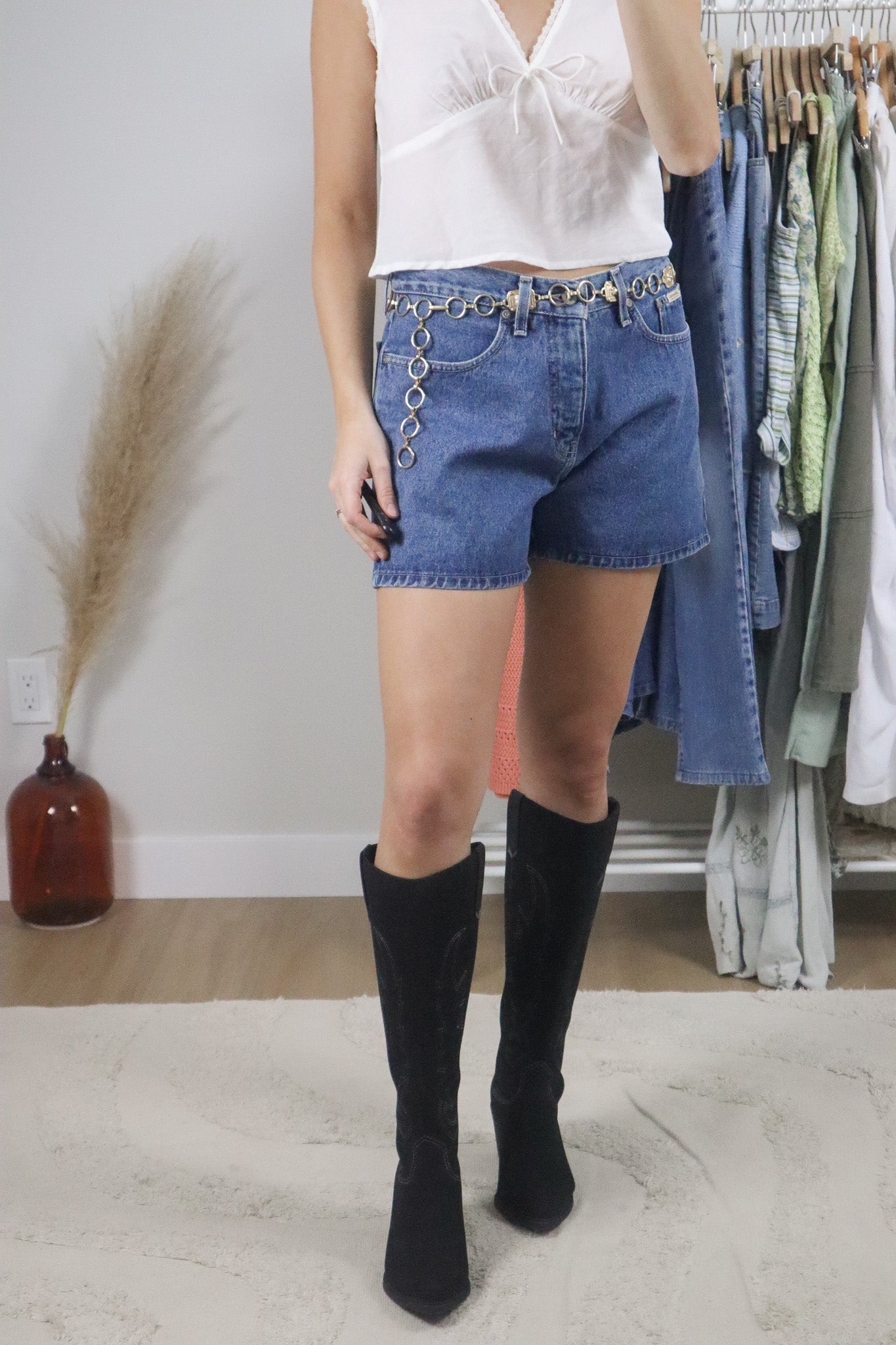 Made in Canada x Vintage x Relaxed Denim Shorts (6/8)