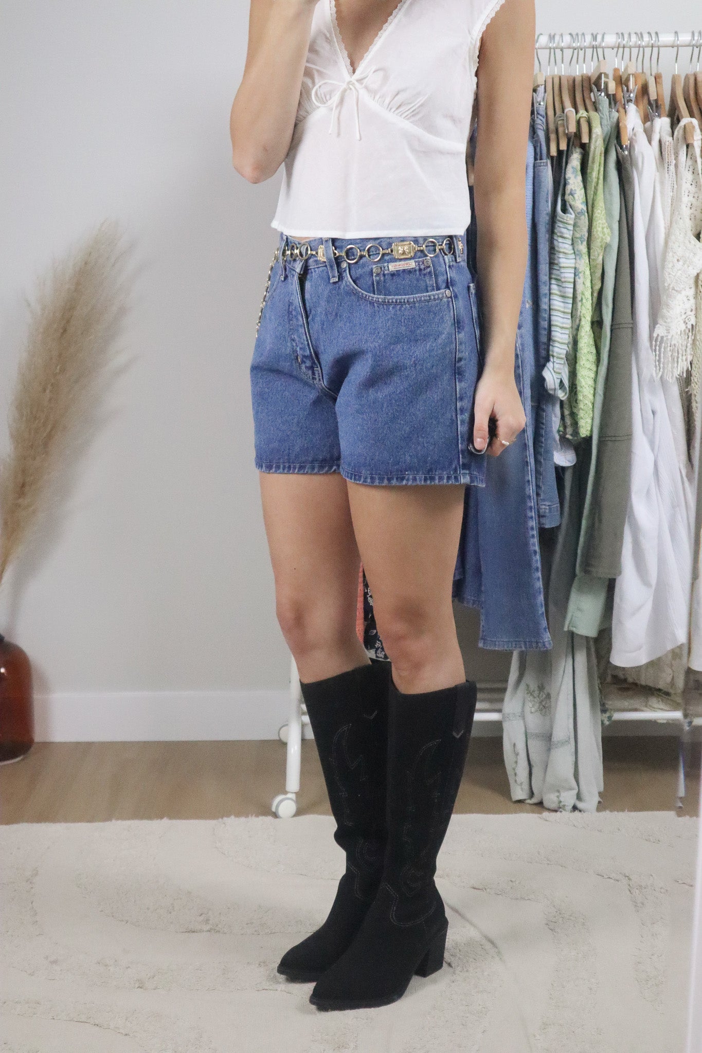 Made in Canada x Vintage x Relaxed Denim Shorts (6/8)