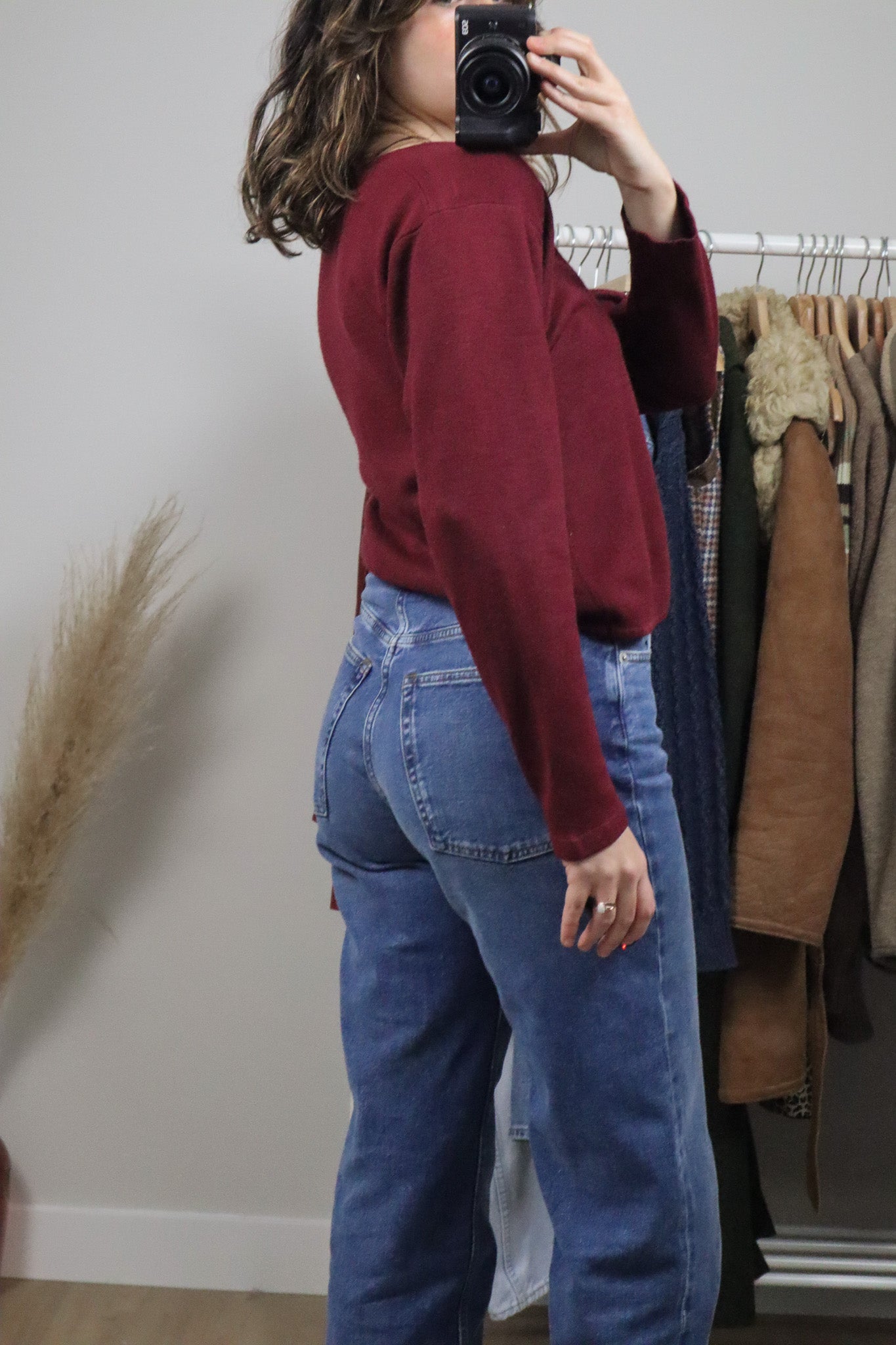 Vintage x Cropped Cardigan (S)