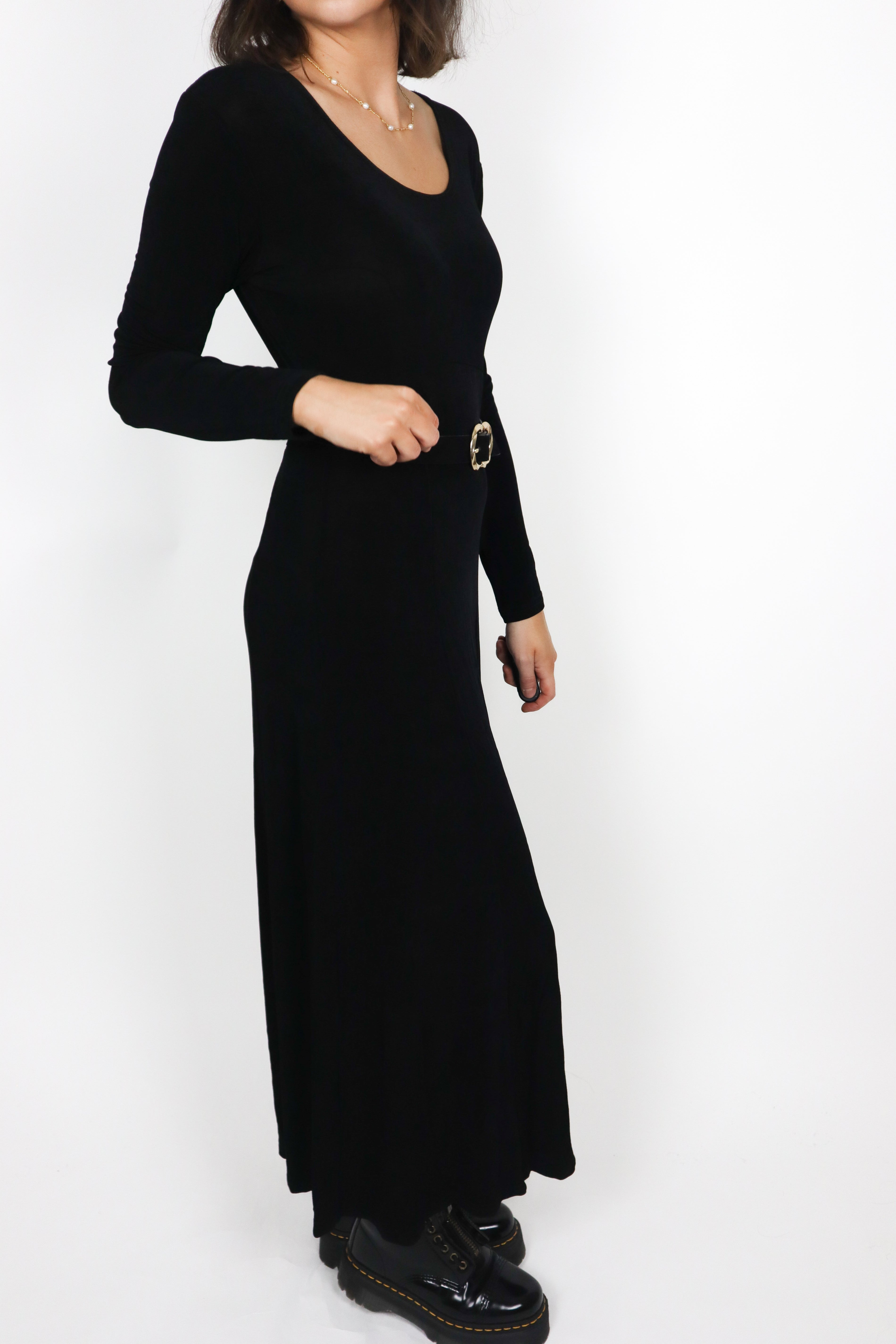 Vintage x Made in USA x Maxi Dress (S/M)