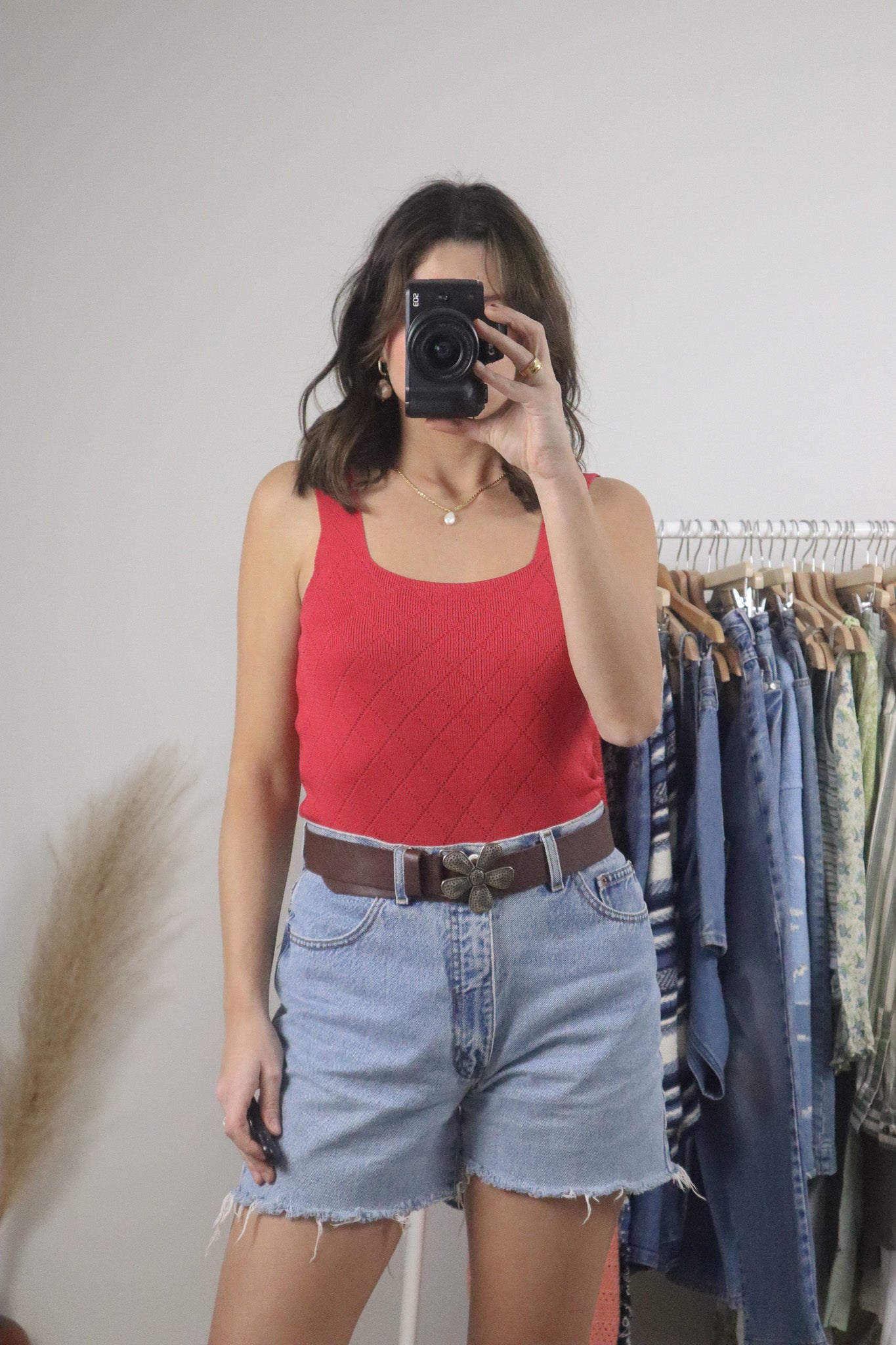 Vintage x Knit Tank Top (S)