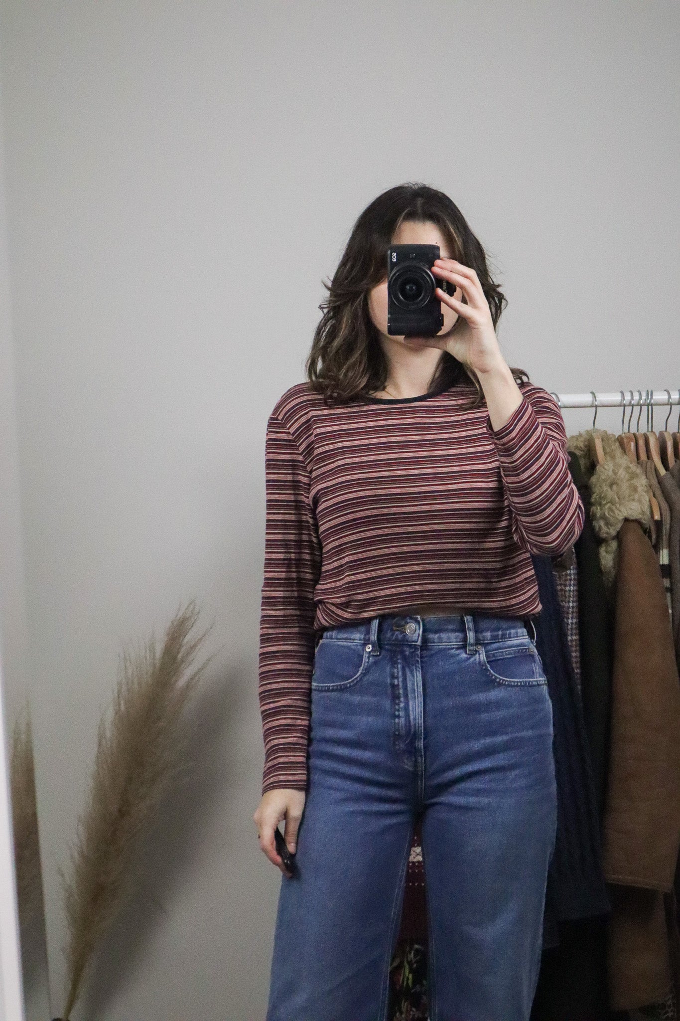 Vintage x Striped Long Sleeve (M)
