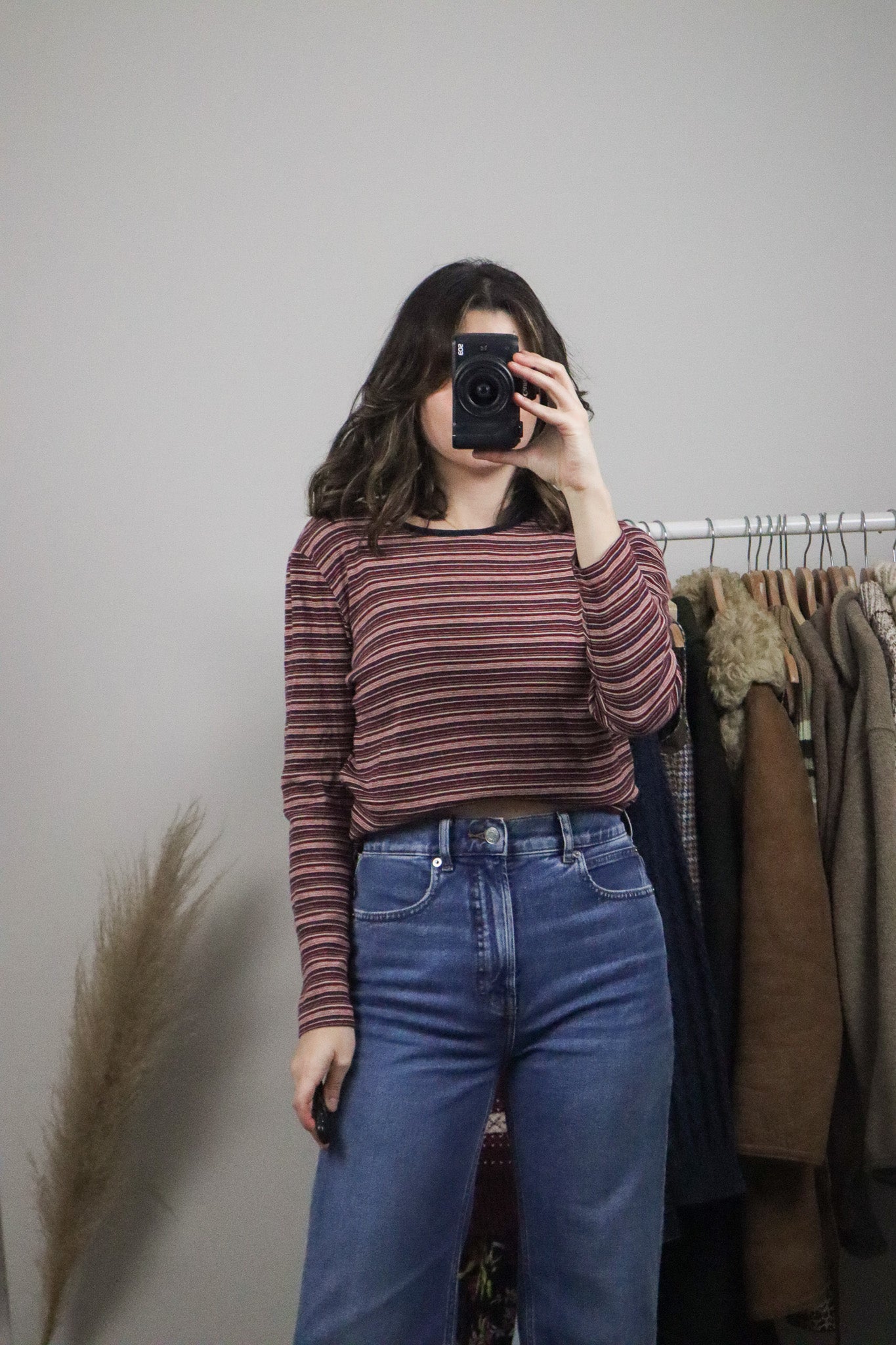 Vintage x Striped Long Sleeve (M)