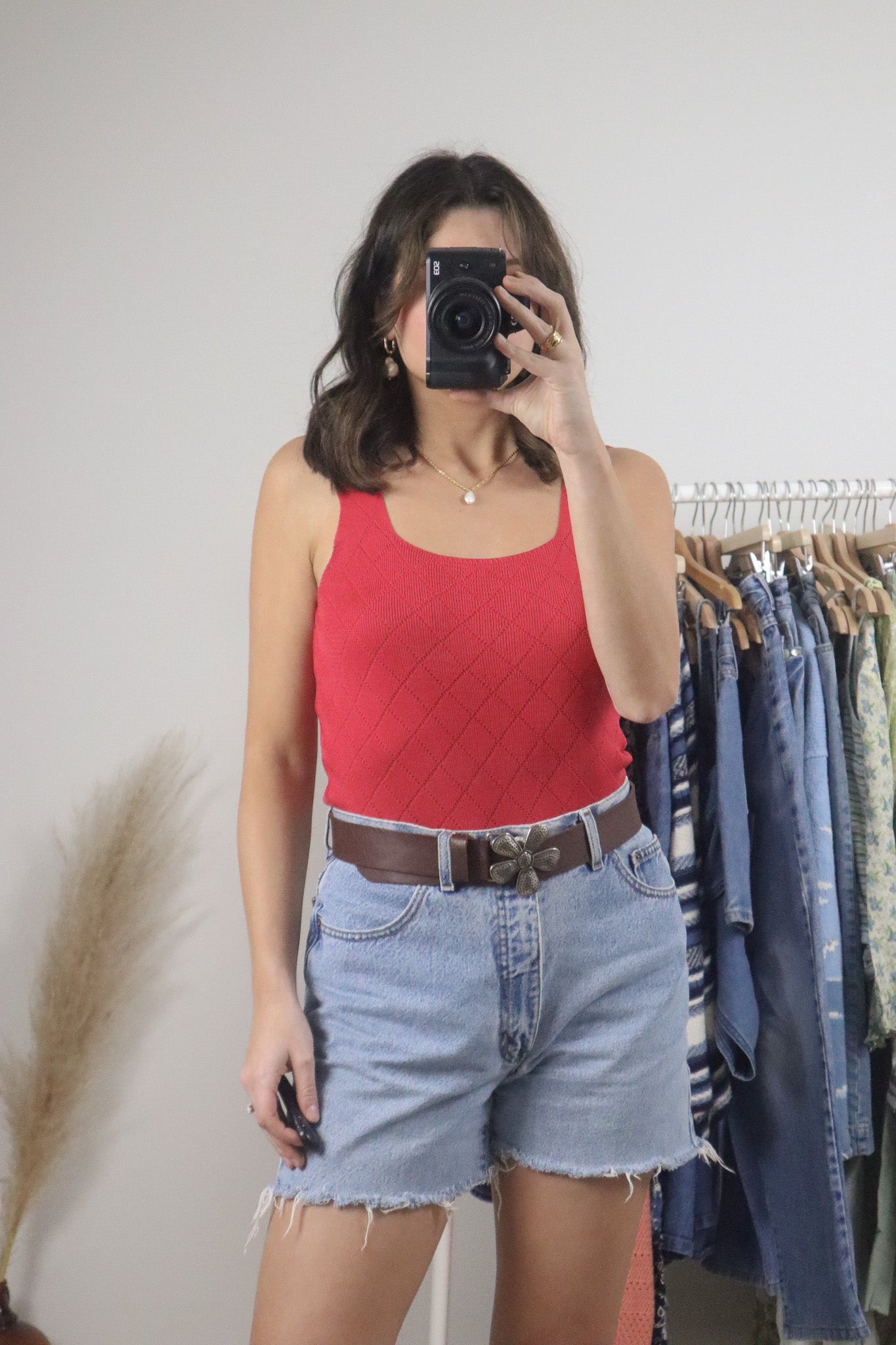 Vintage x Knit Tank Top (S)