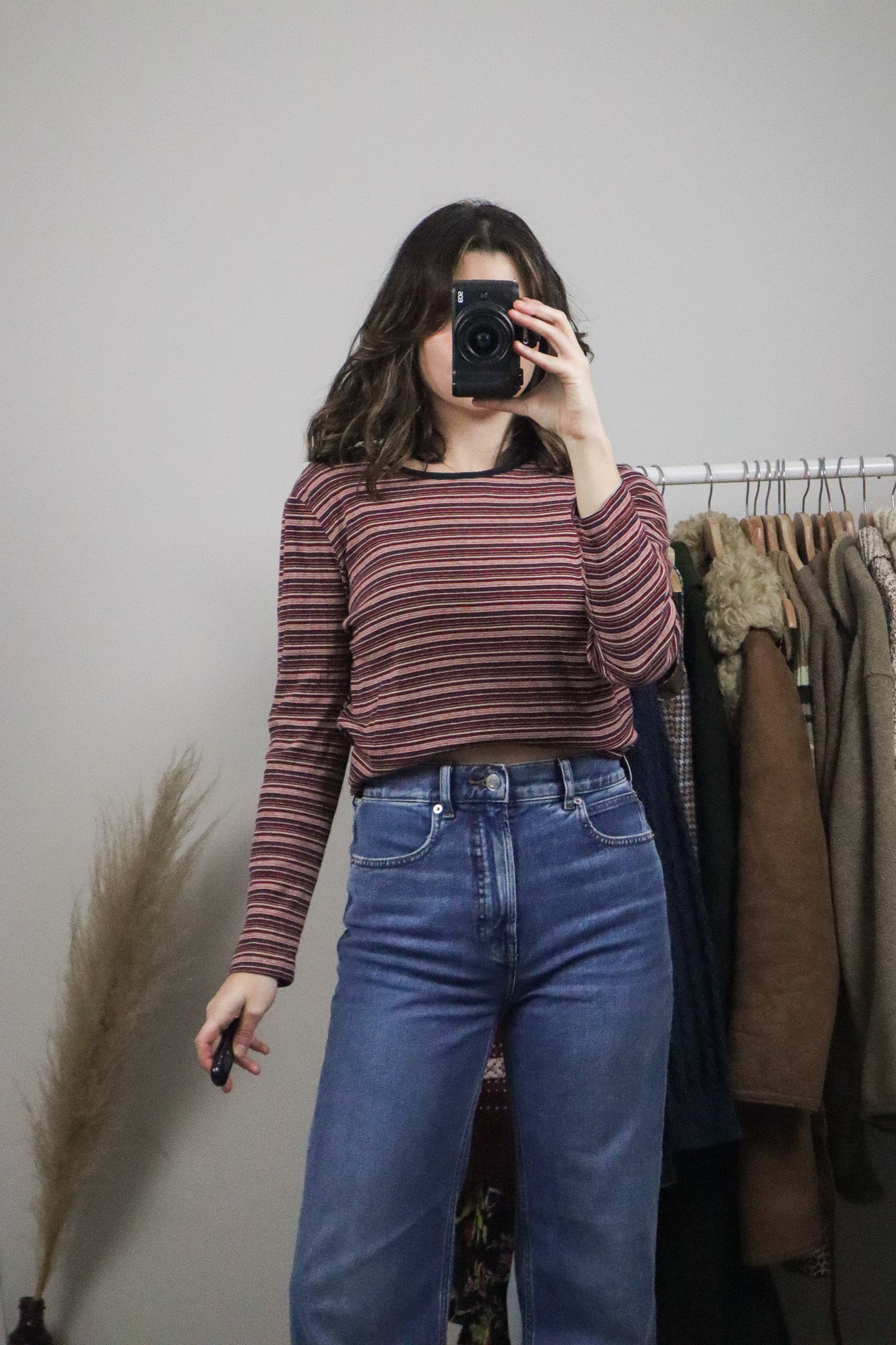 Vintage x Striped Long Sleeve (M)