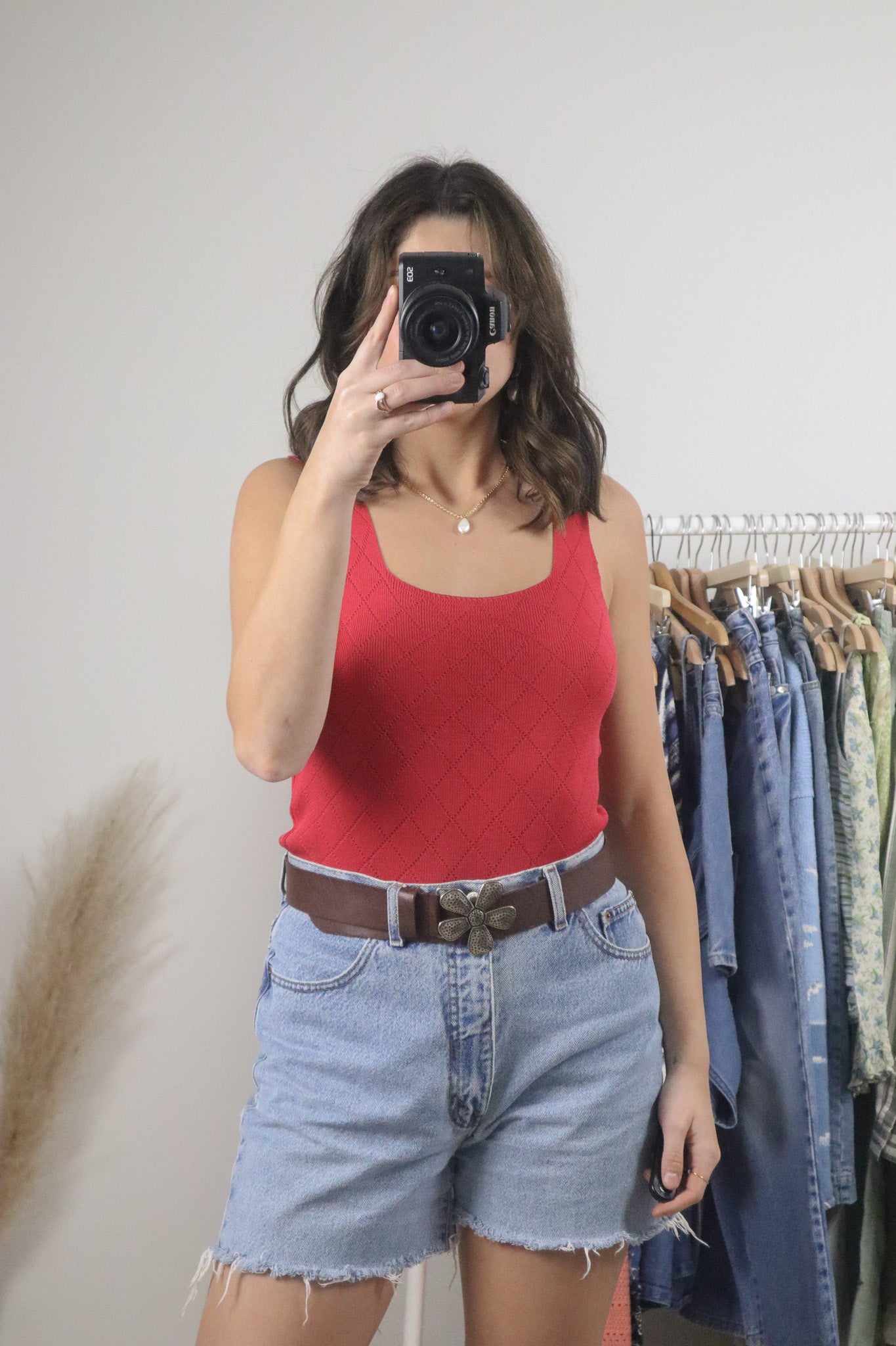 Vintage x Knit Tank Top (S)