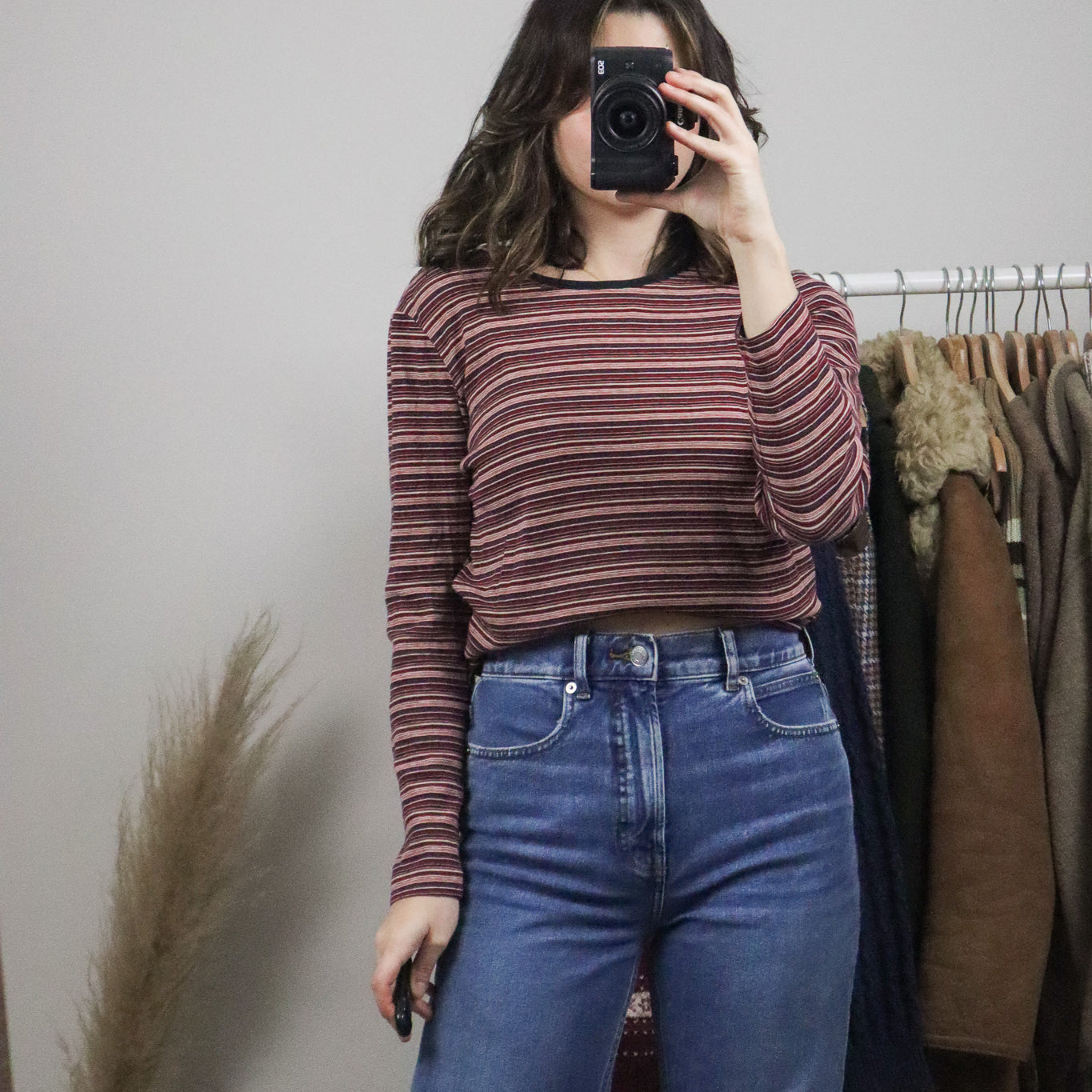 Vintage x Striped Long Sleeve (M)