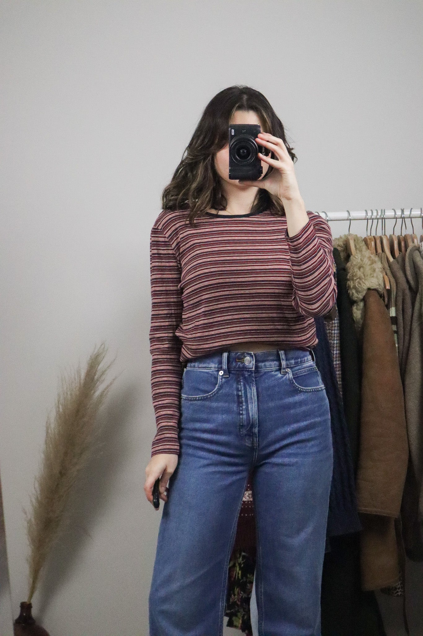 Vintage x Striped Long Sleeve (M)