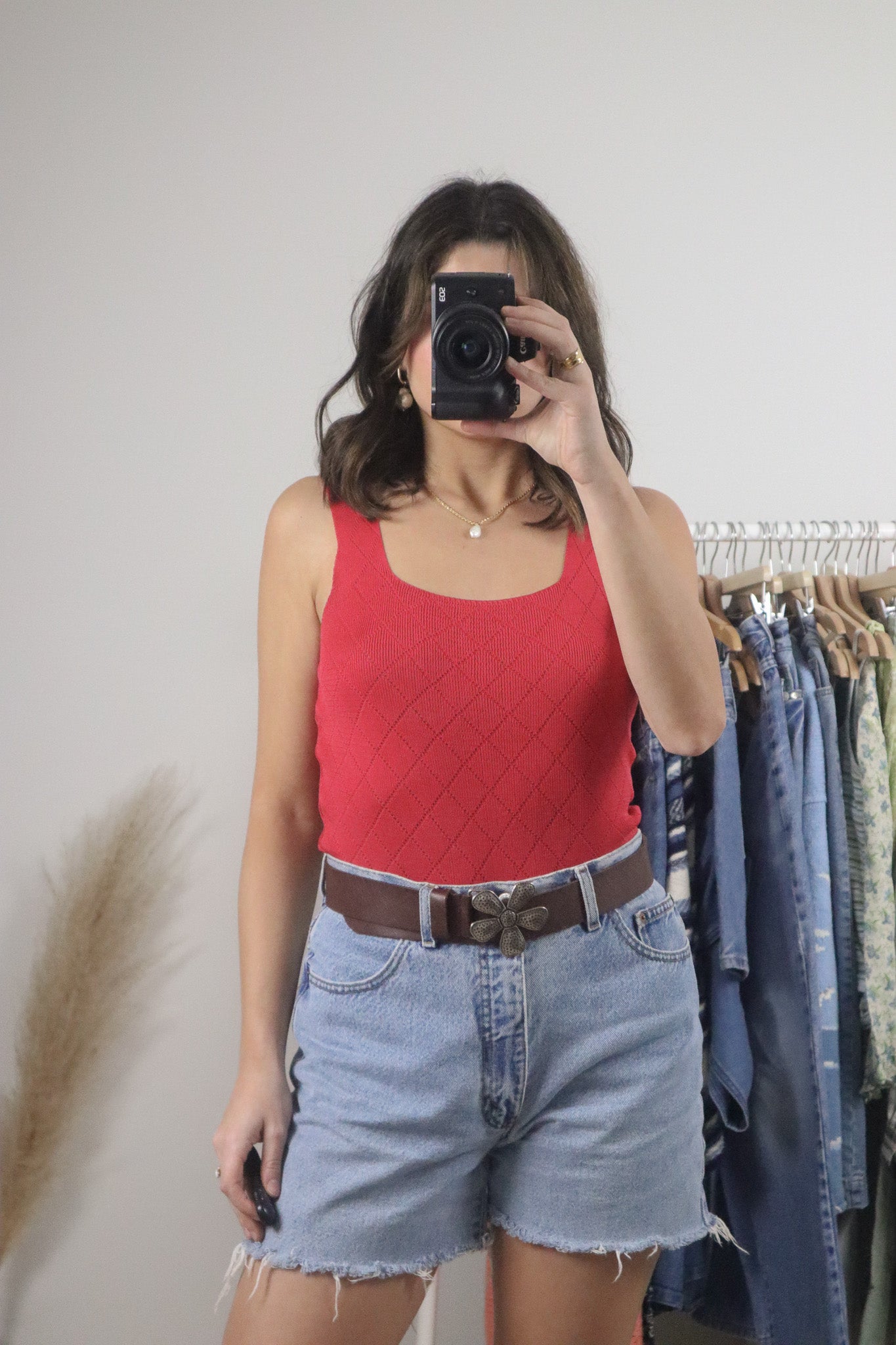 Vintage x Knit Tank Top (S)