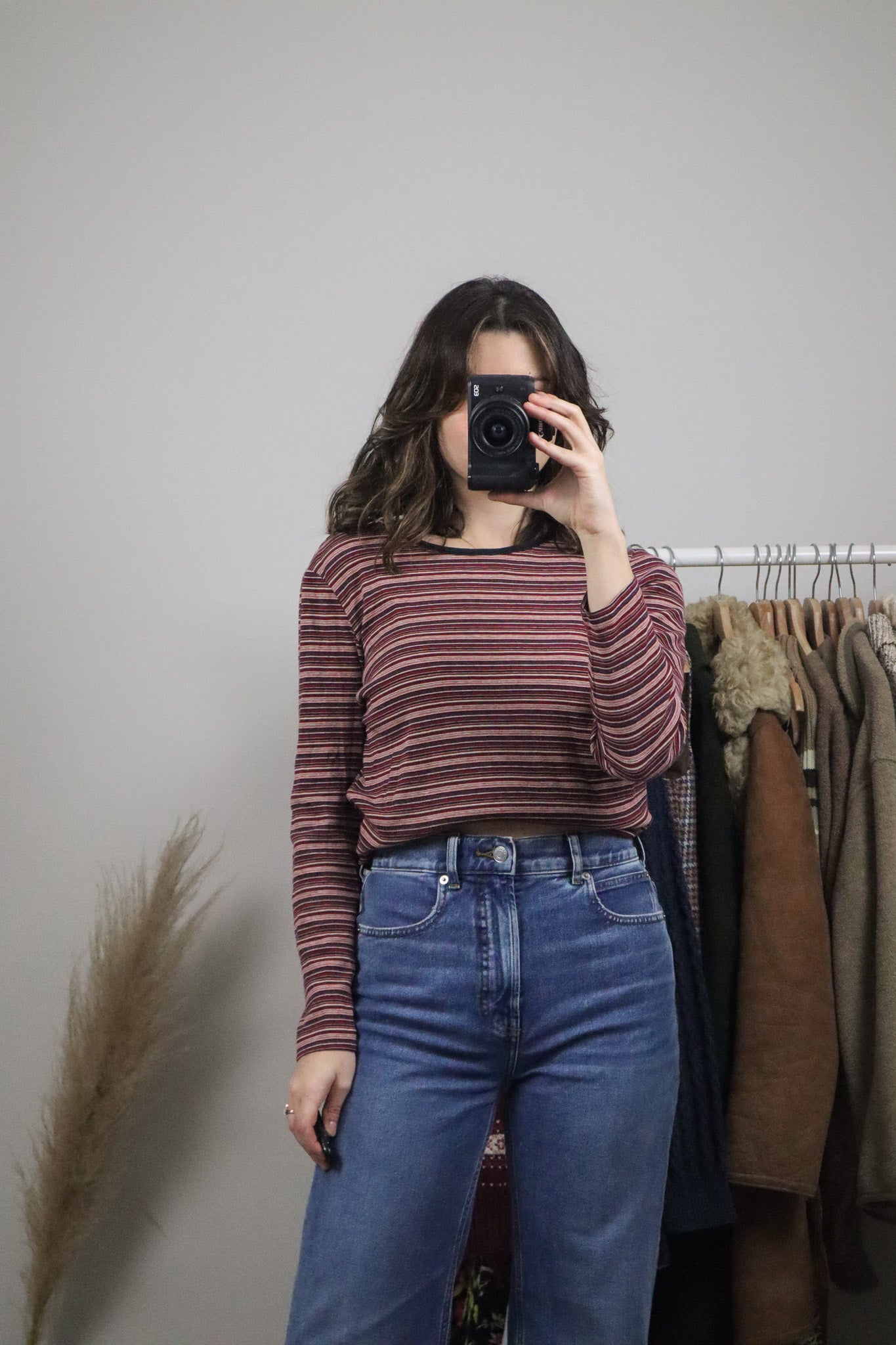 Vintage x Striped Long Sleeve (M)