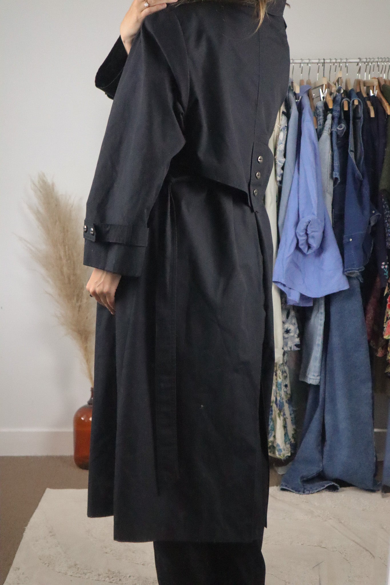 Vintage x Trench Coat (8-12)
