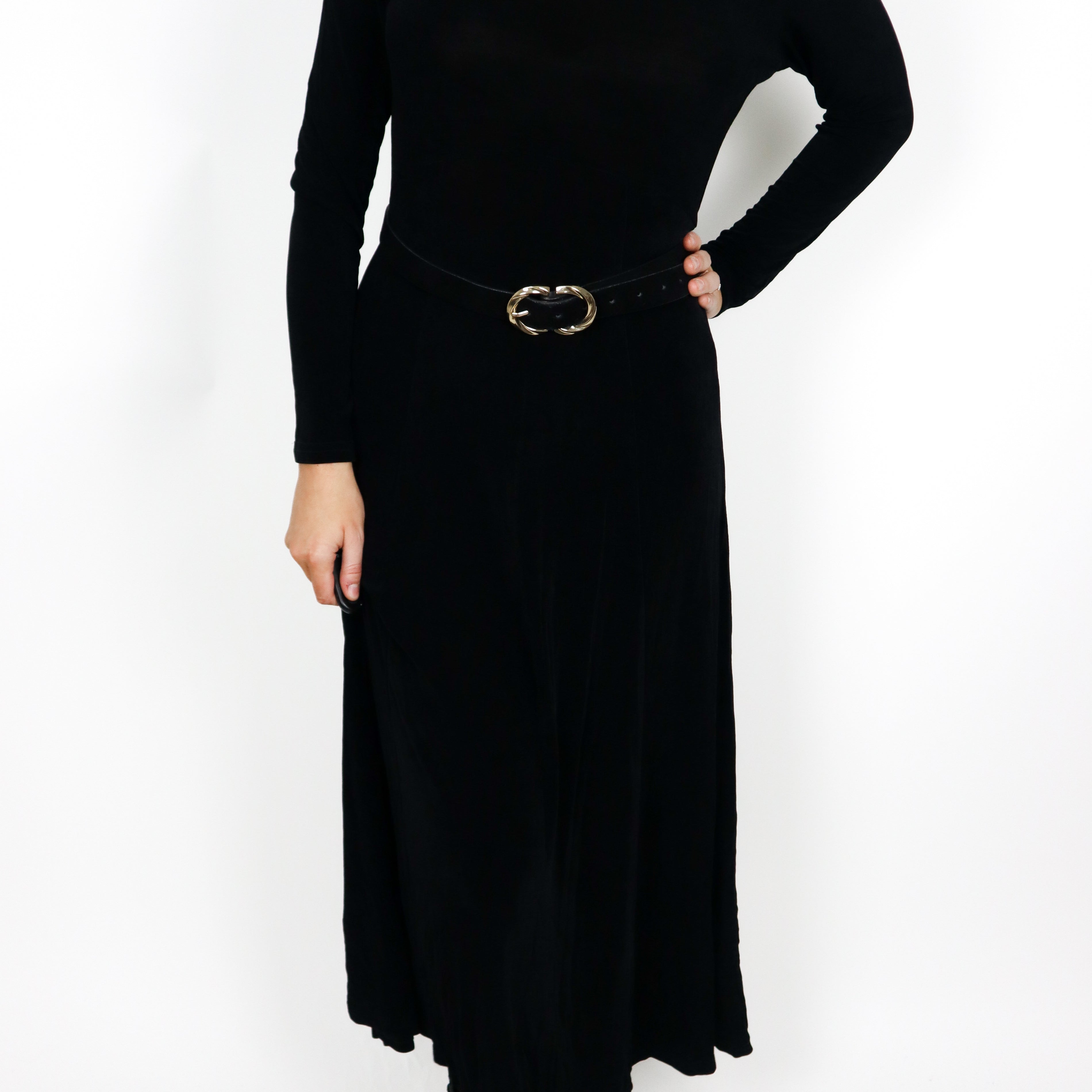 Vintage x Made in USA x Maxi Dress (S/M)