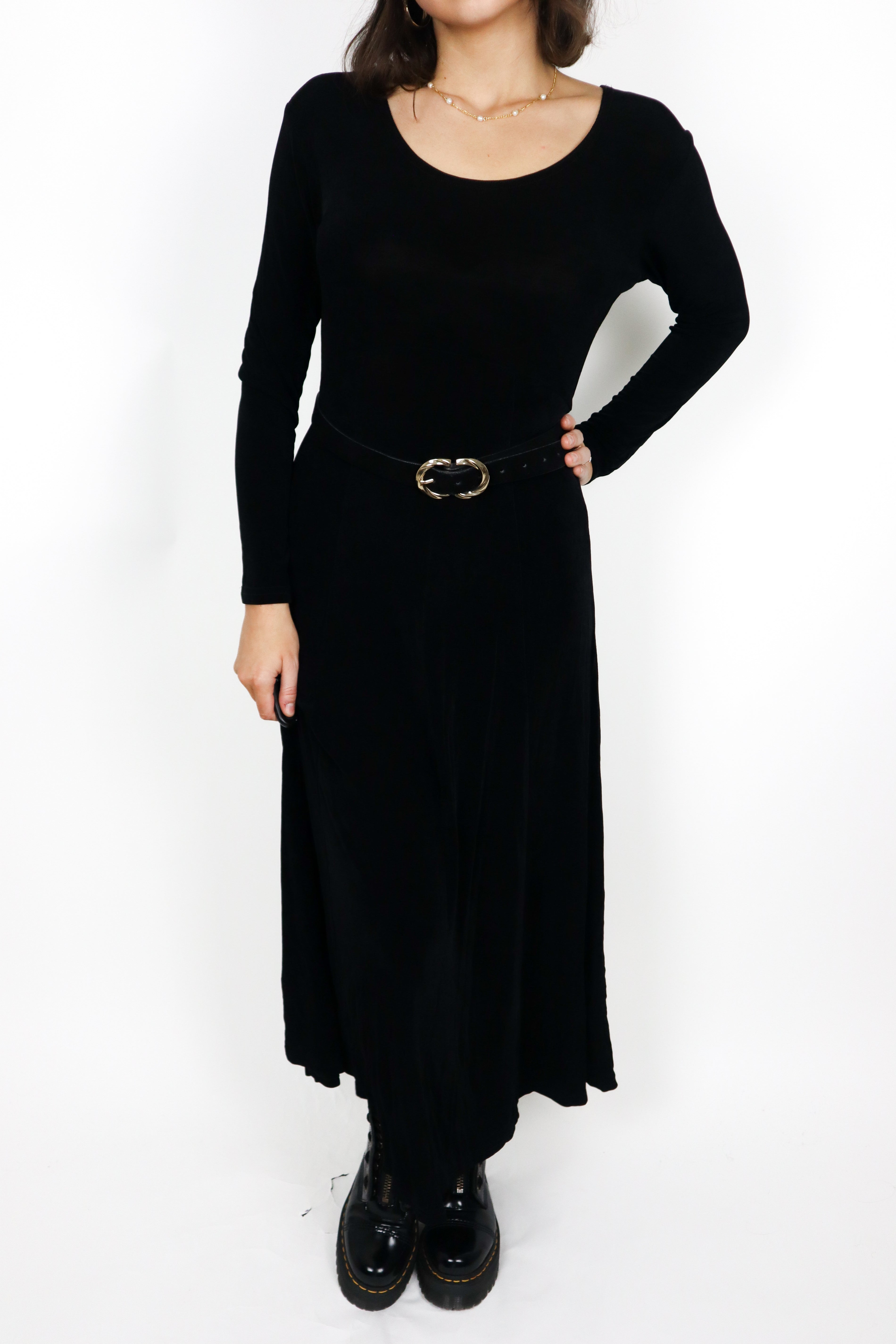 Vintage x Made in USA x Maxi Dress (S/M)