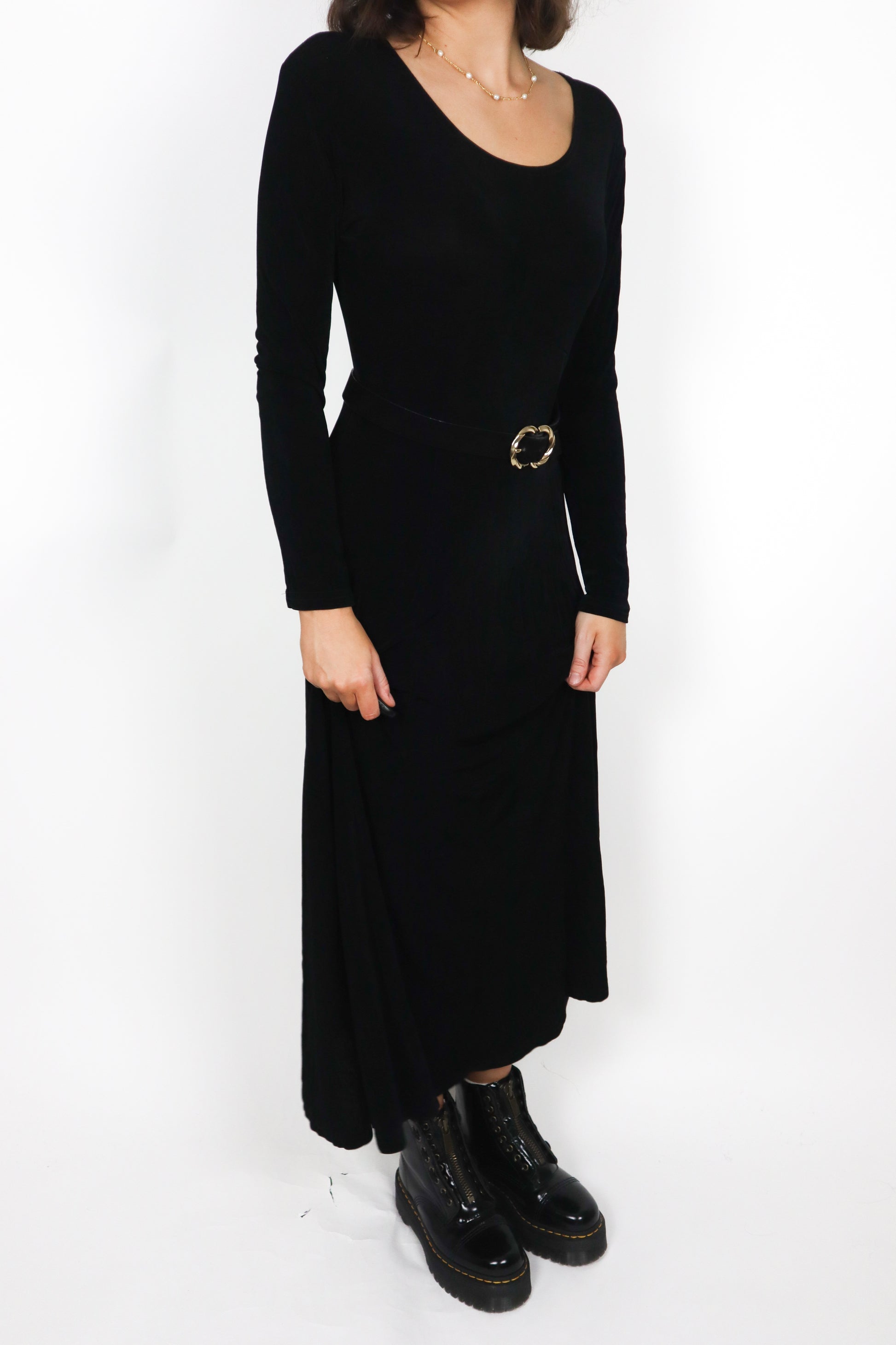 Vintage x Made in USA x Maxi Dress (S/M)